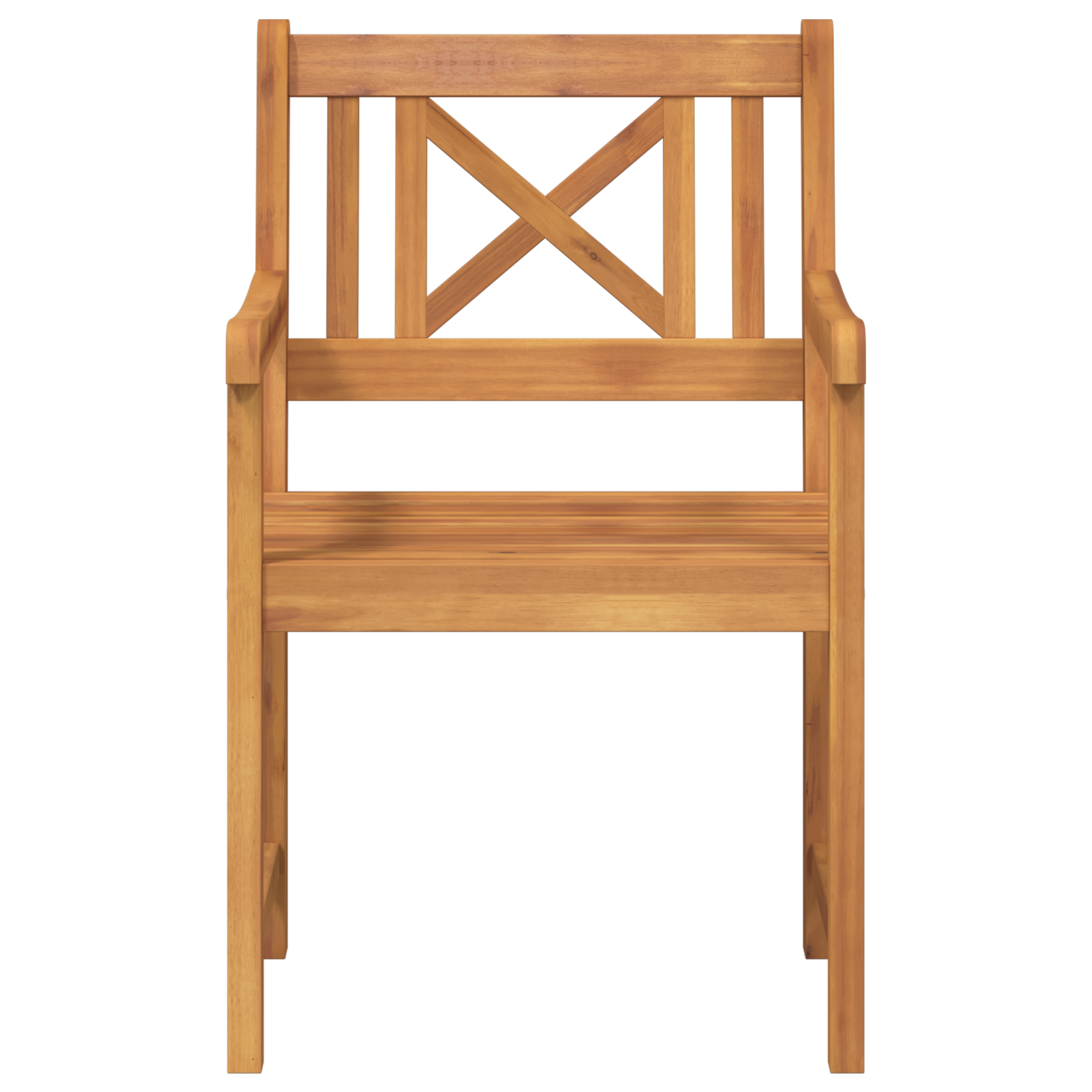 Garden Chairs 8 pcs 56x55.5x90 cm Solid Wood Acacia - Image 5