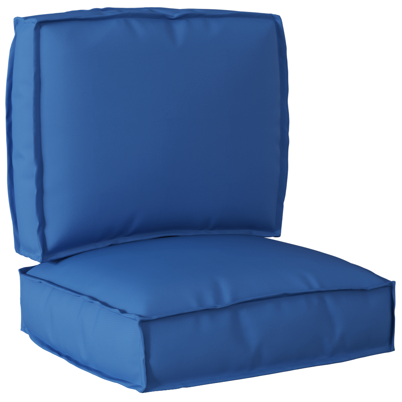 2-delige Palletkussen Set Koninklijk Blauw Oxford Stof