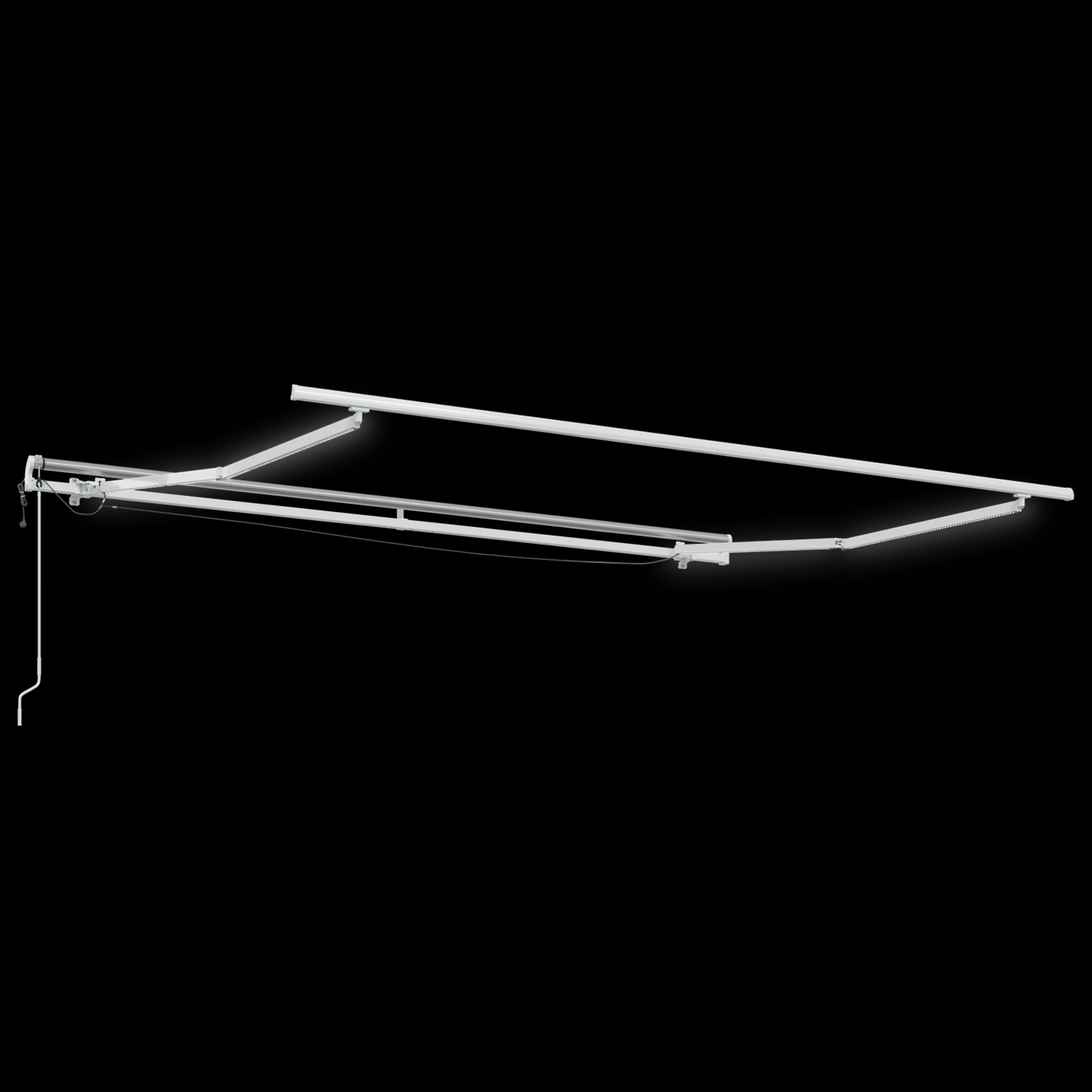 Behúzható napellenző Sokszínű 300 x 250 cm Poliészter