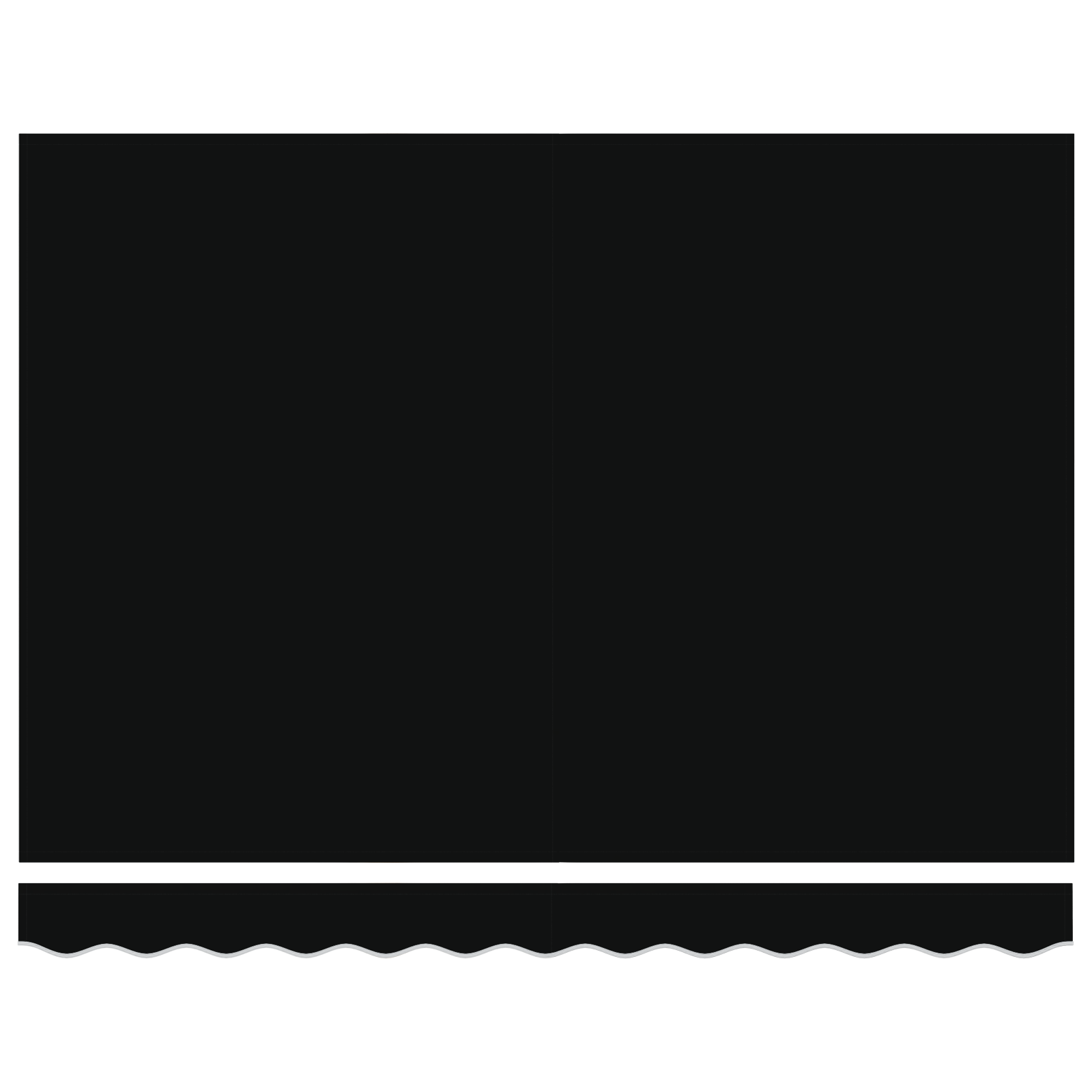 Manual Retractable Awning Black 300x250 cm - Image 6