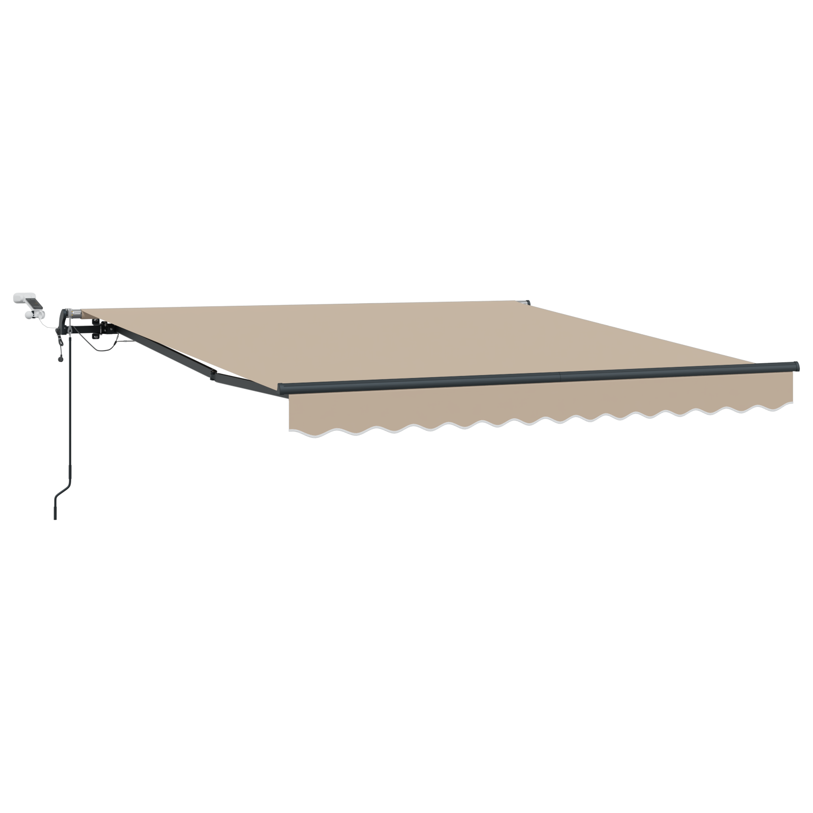 Automatisk Sammenrullelig Markise med LED Beige 300x250 cm 2 image product%2F3330058%2FP Image 3330058 WBG Angle Main 04