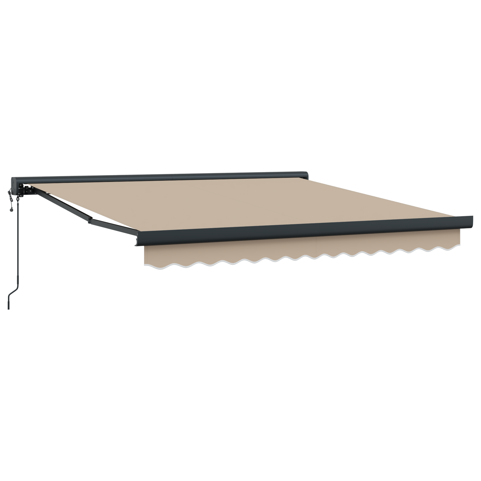 Automatic Retractable Awning Beige 300x250 cm - Image 5
