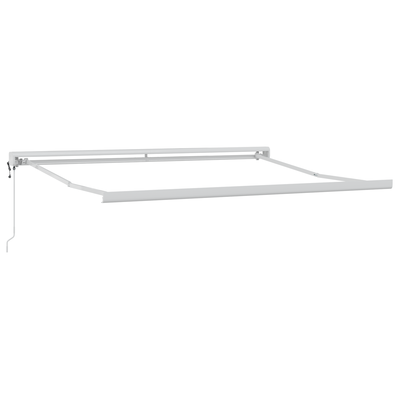 Automatic Retractable Awning Light Grey 300x250 cm - Image 5