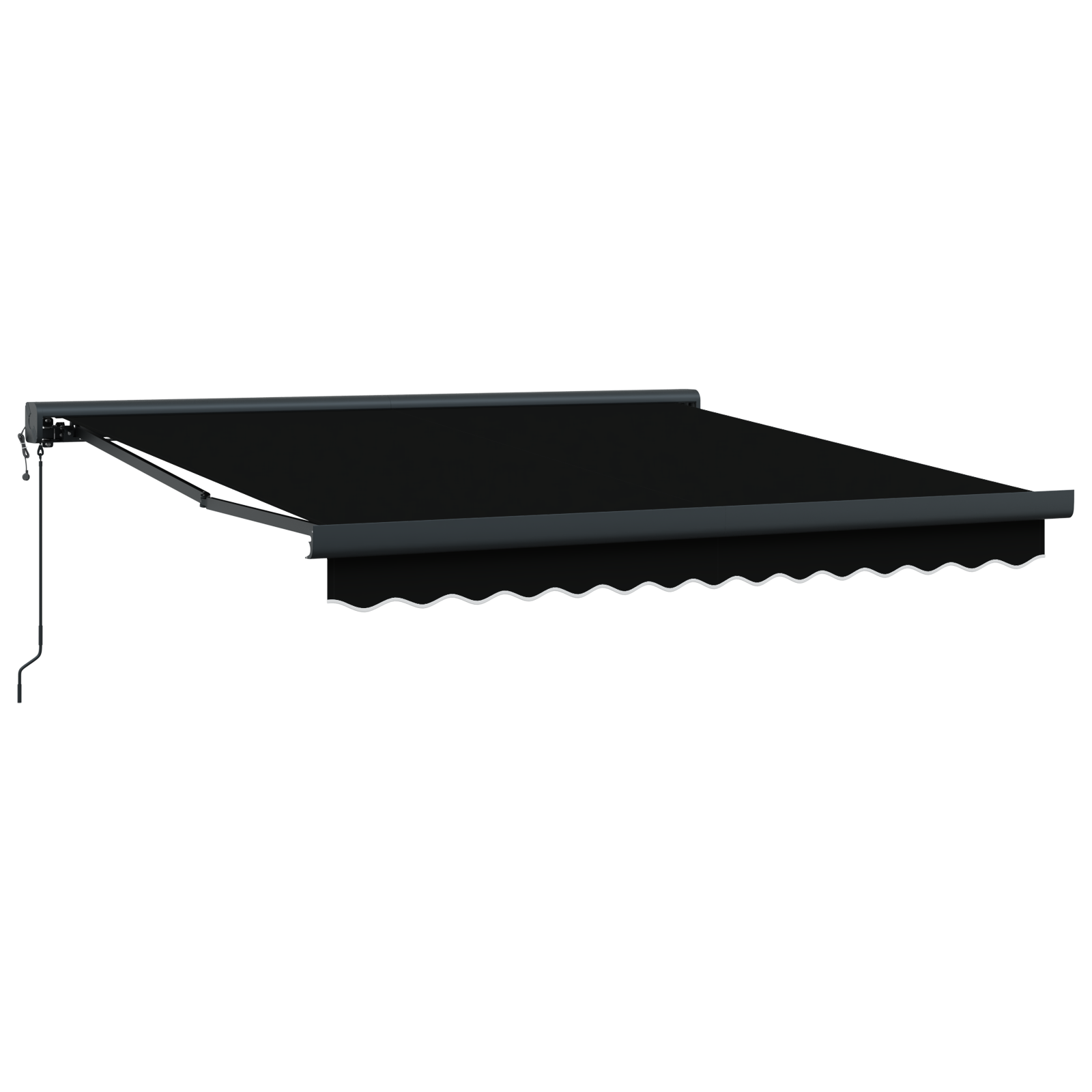 Automatic Retractable Awning Black 350x250 cm - Image 5