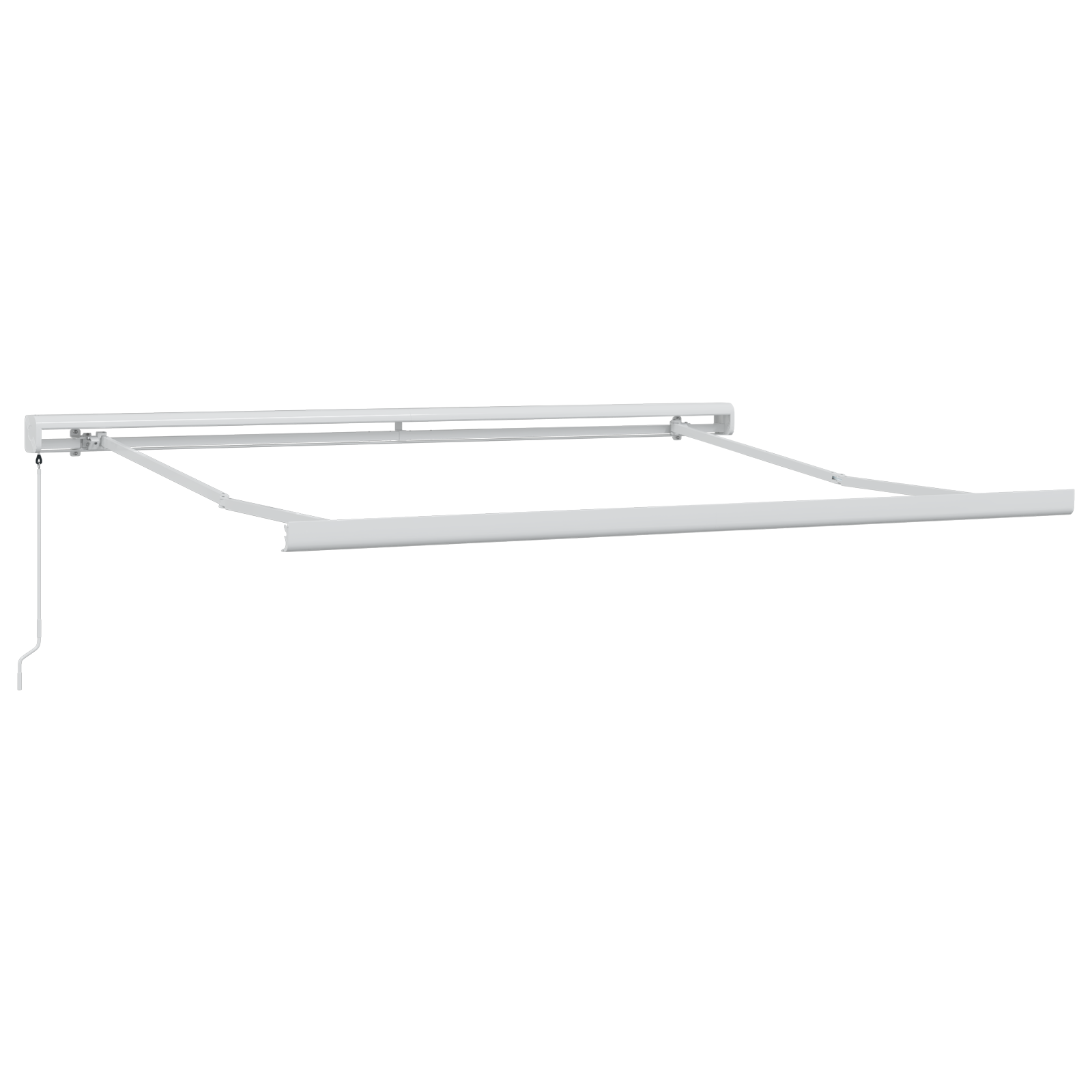Manual Retractable Awning Beige 350x250 cm - Image 4