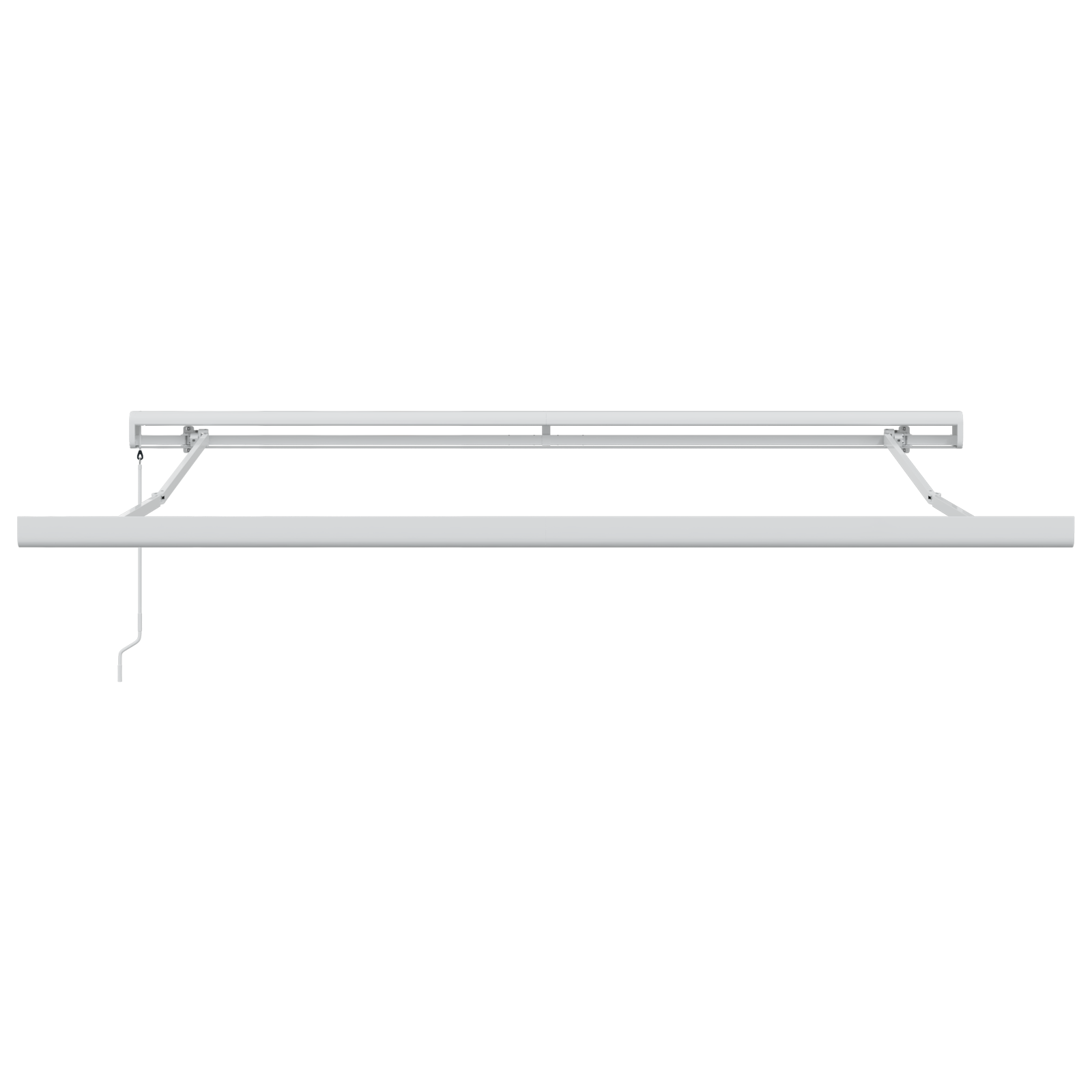 Manual Retractable Awning Light Grey 350x250 cm - Image 6
