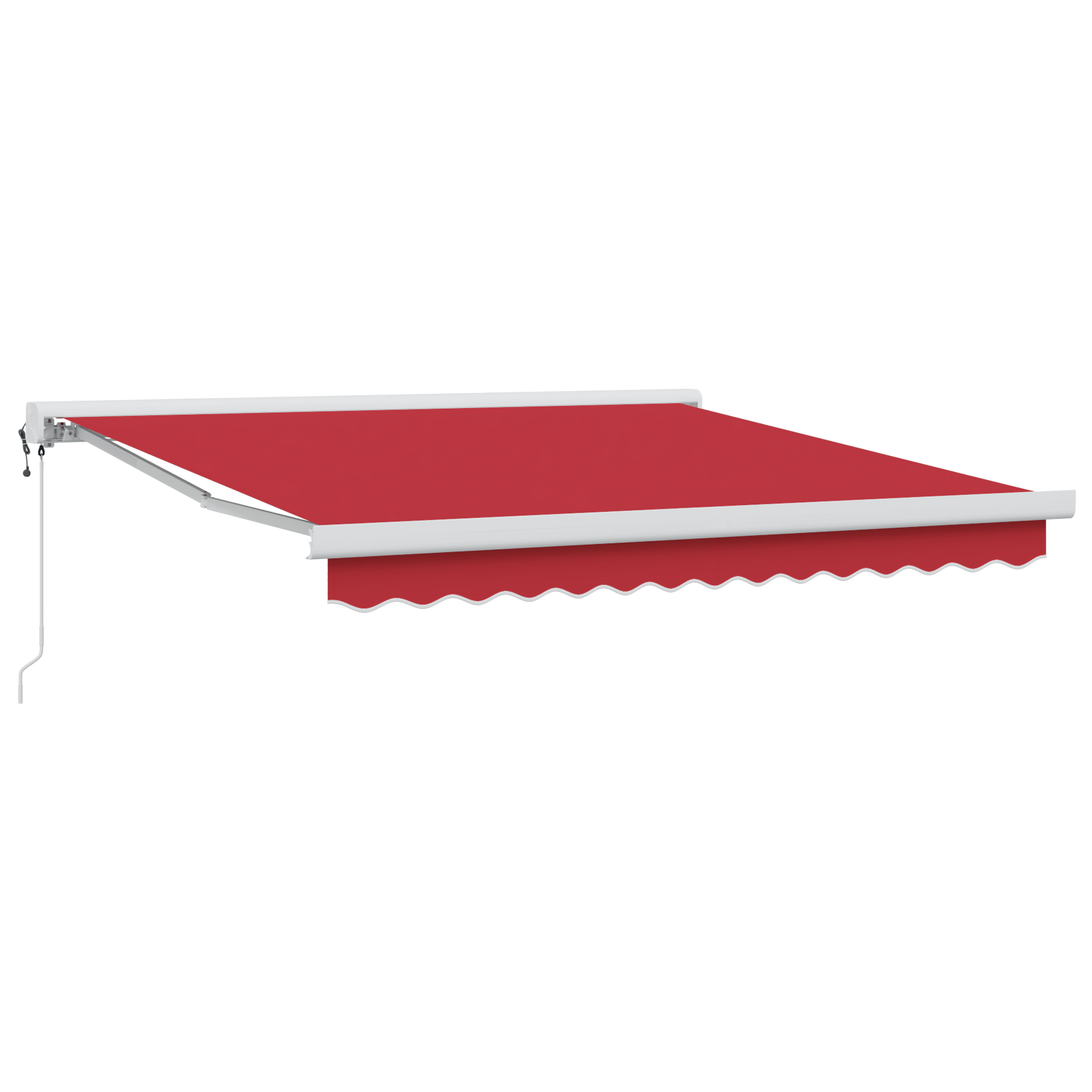 Automatic Retractable Awning Red 350x250 cm - Image 2
