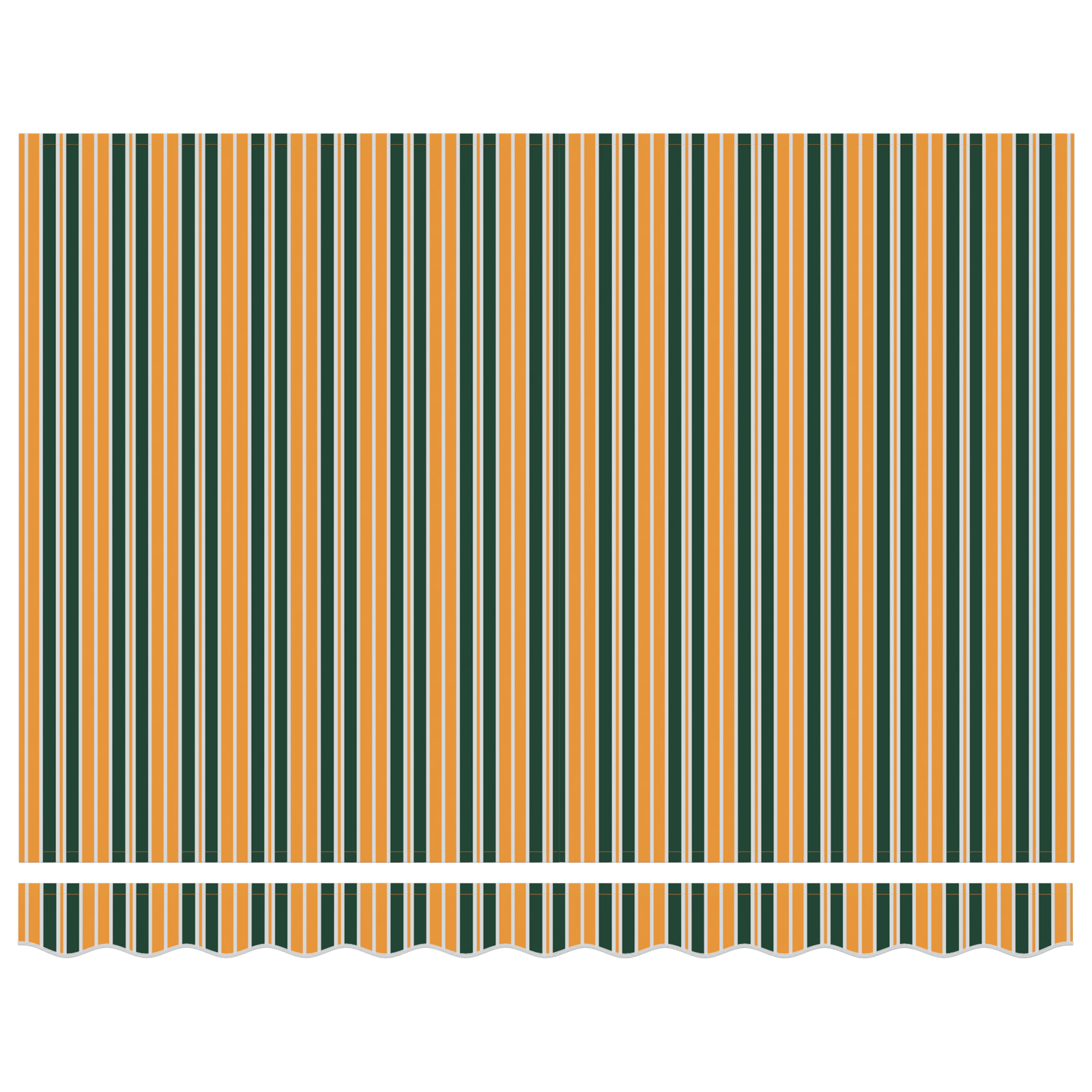 Rankinė Įtraukiama Markizė Žalia ir Geltona 350x250 cm - Image 7