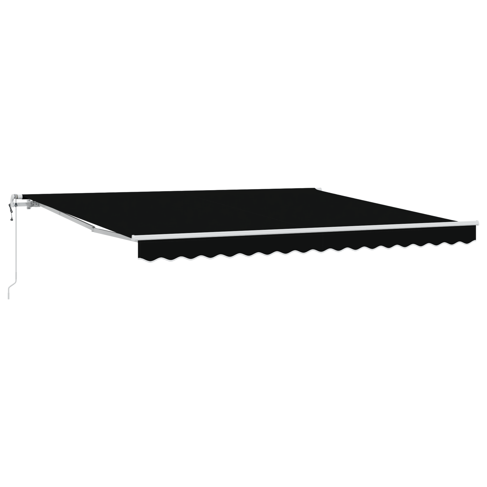 Automatic Retractable Awning Black 400x300 cm - Image 2