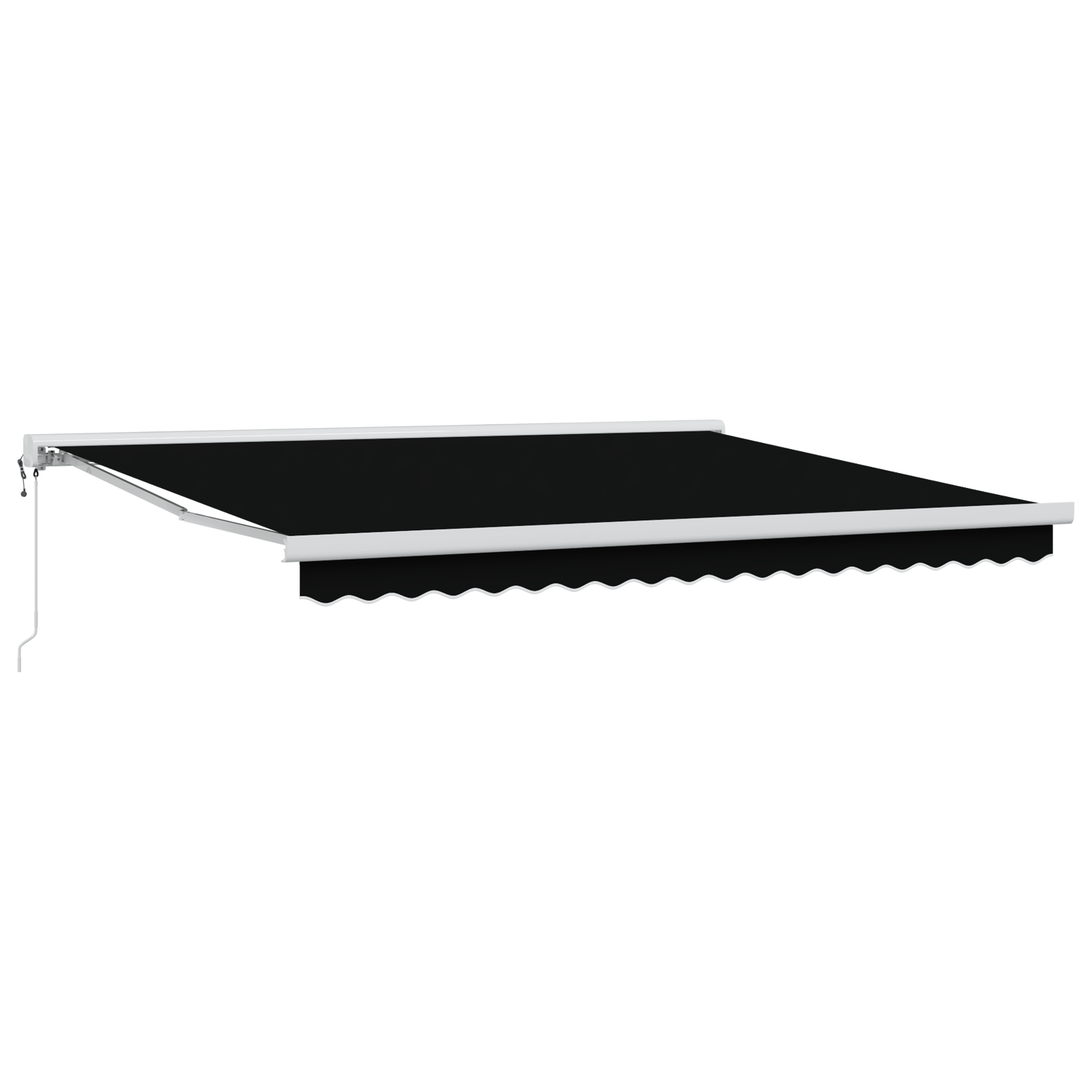 Automatic Retractable Awning Black 400x300 cm - Image 2