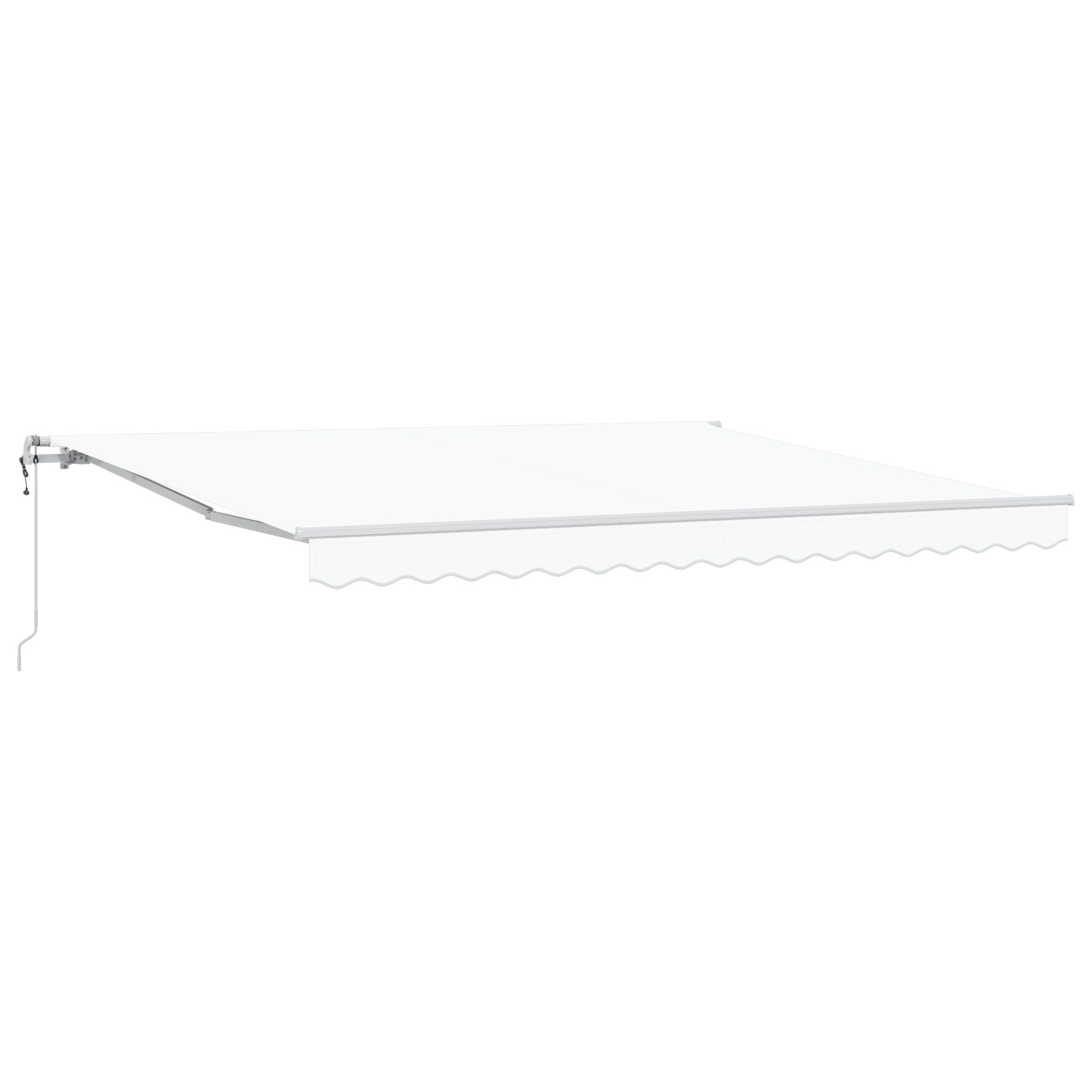 Automatic Retractable Awning White 400x300 cm - Image 2