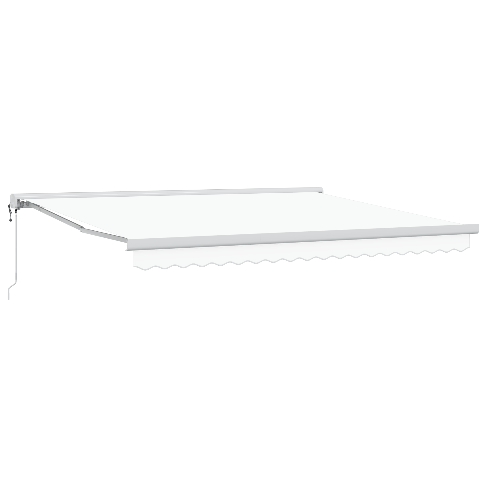 Automatic Retractable Awning White 400x300 cm - Image 2