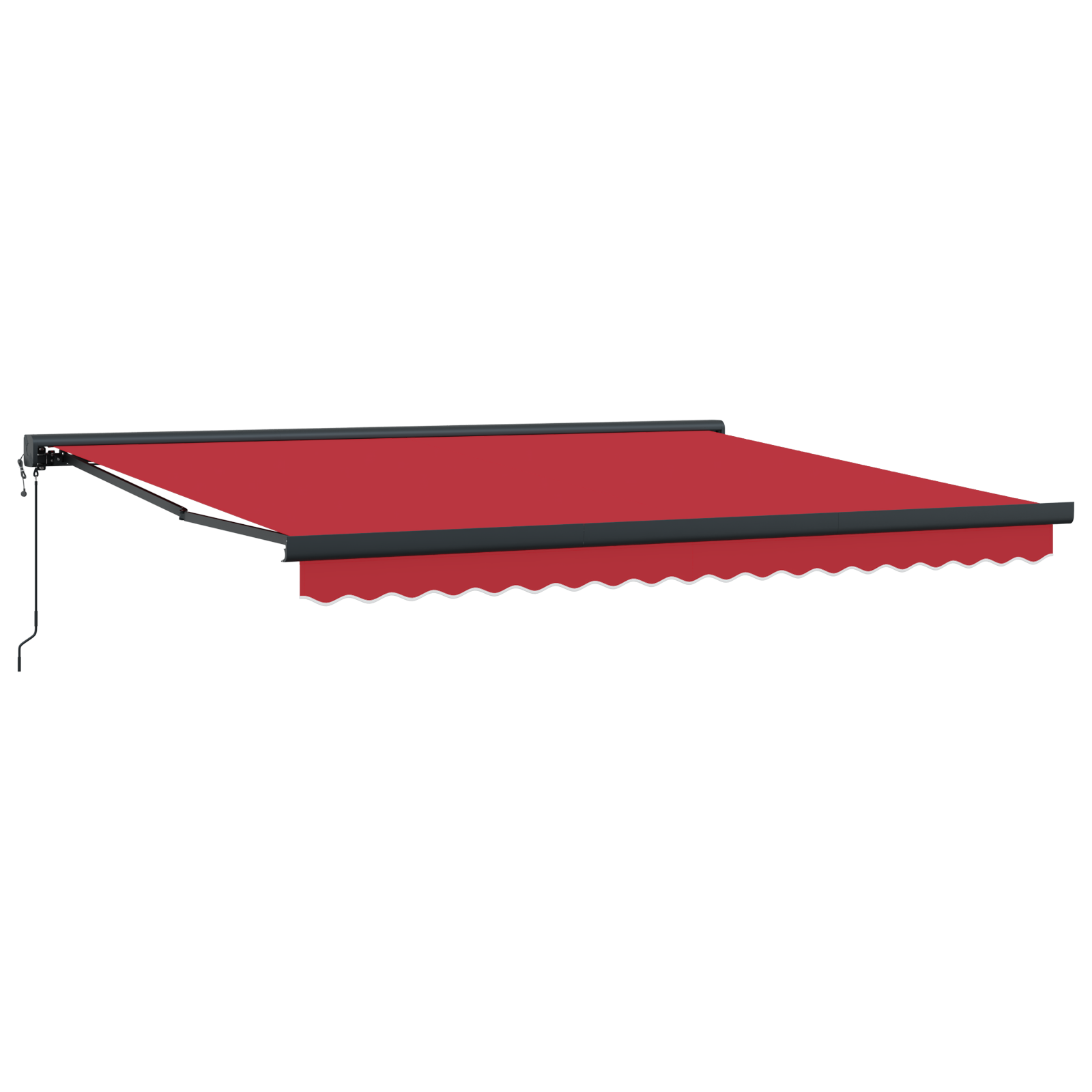 Automatic Retractable Awning Red 400x300 cm - Image 5