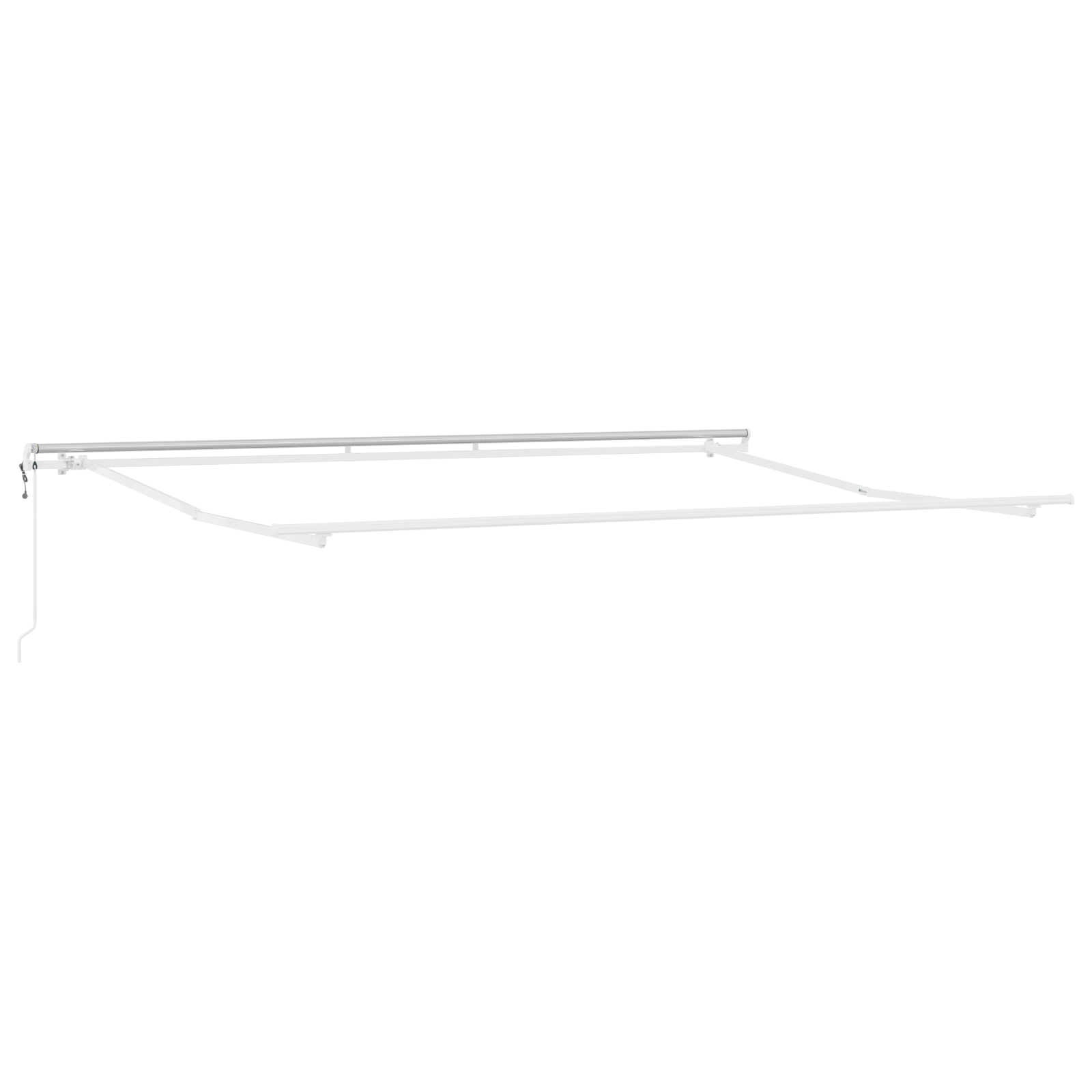 Automatic Retractable Awning Green and White 400x300 cm - Image 4