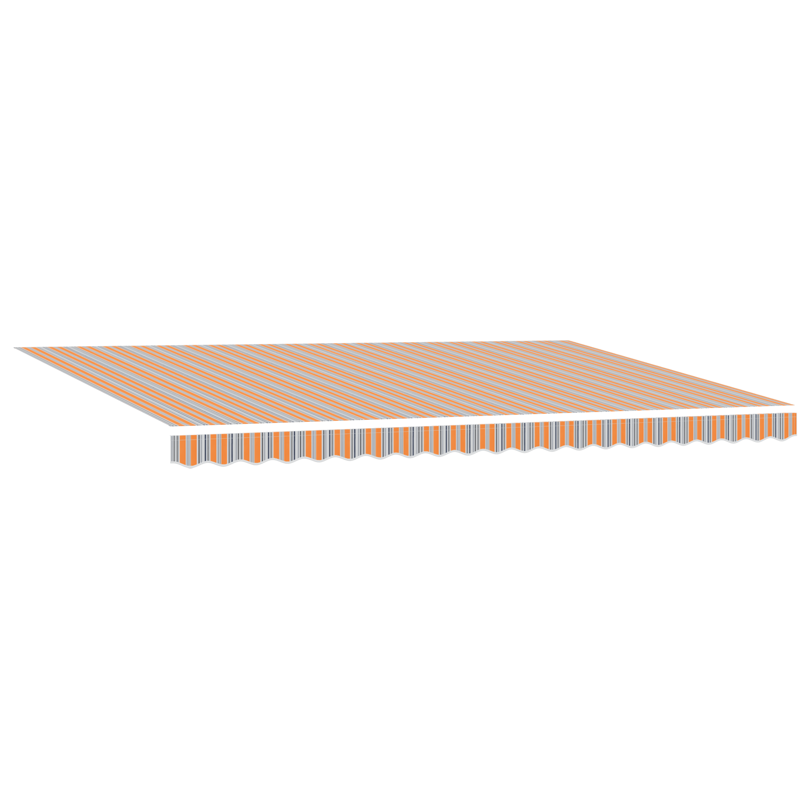 Rankinė Įtraukiama Markizė Daugiaspalvė Dryžuota 500x300 cm - Image 4
