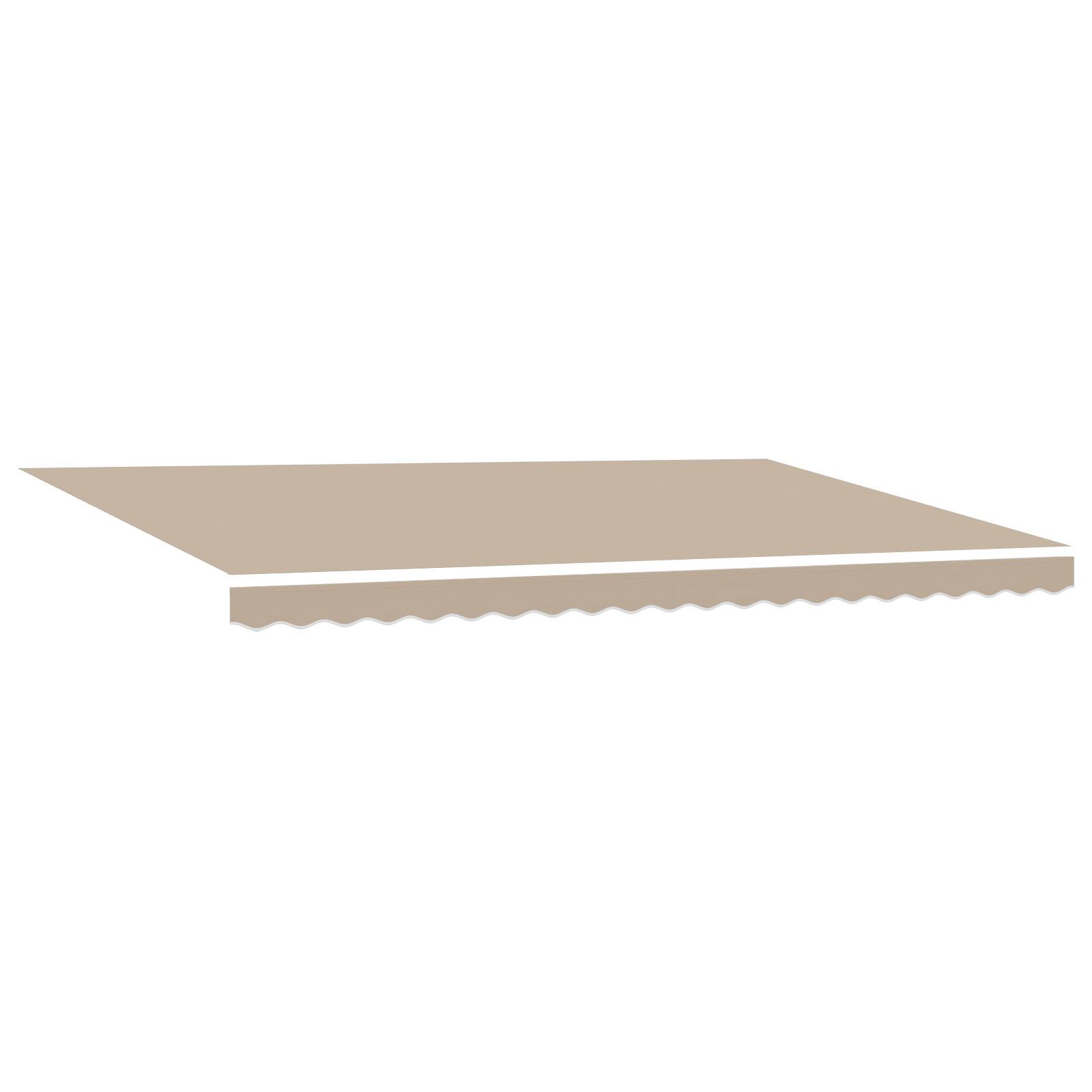 Manual Retractable Awning Beige 500x300 cm - Image 5