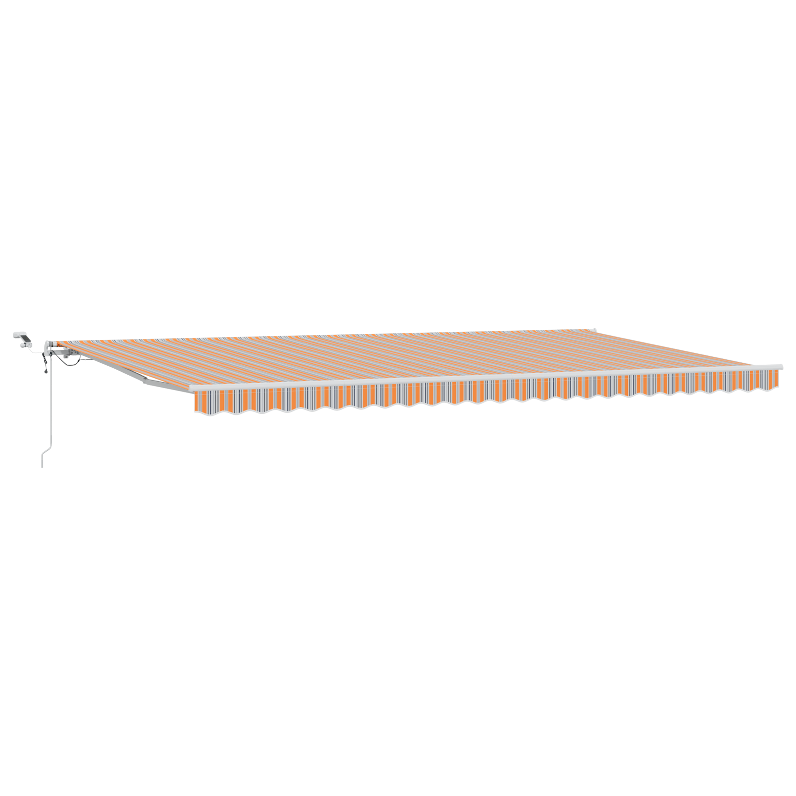 Automatisk Udtækbar Markise med LED Multifarvet Stribe 600x300 cm 2 image product%2F3331616%2FP Image 3331616 WBG Angle Main 04