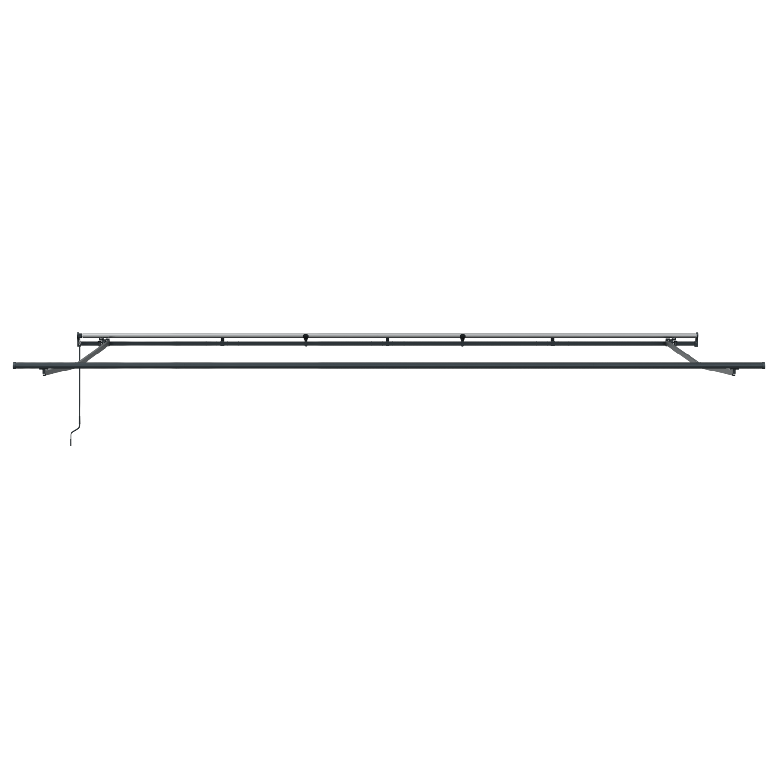 Manual Retractable Awning Red 600x350 cm - Image 7