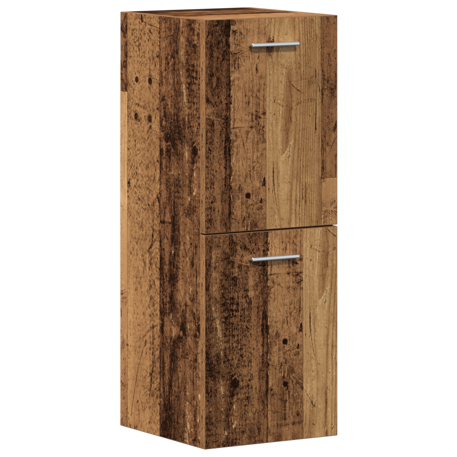 5 Piece Bathroom Furniture Set Old Wood Engineered Wood - Image 5