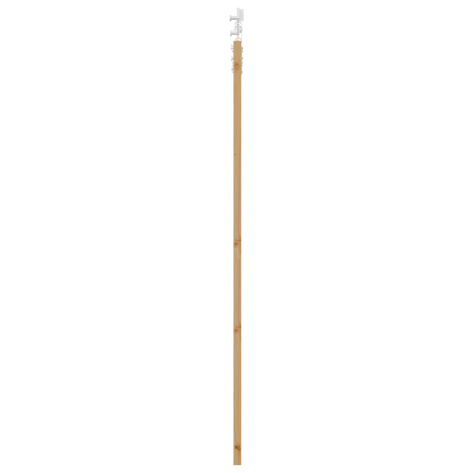 Sliding Door with Hardware Set 83x202 cm Solid Wood Pine - Image 5