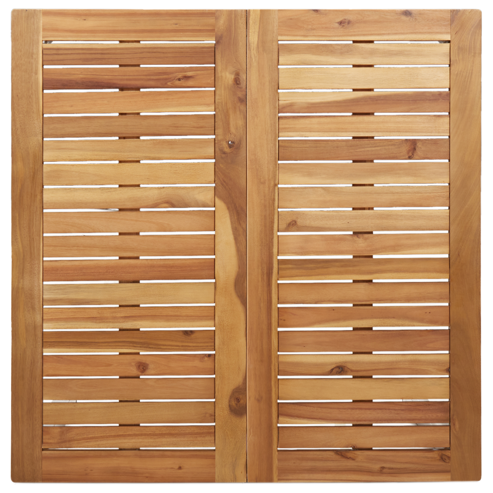 Комплект за хранене в градината от 3 части Масивна акациева дървесина, vidaXL Външна маса за хранене 90x90x74.5 см Масивна акациева дървесина, vidaXL Столове за градина с 2 броя Масивна акациева дървесина и стомана - Image 8