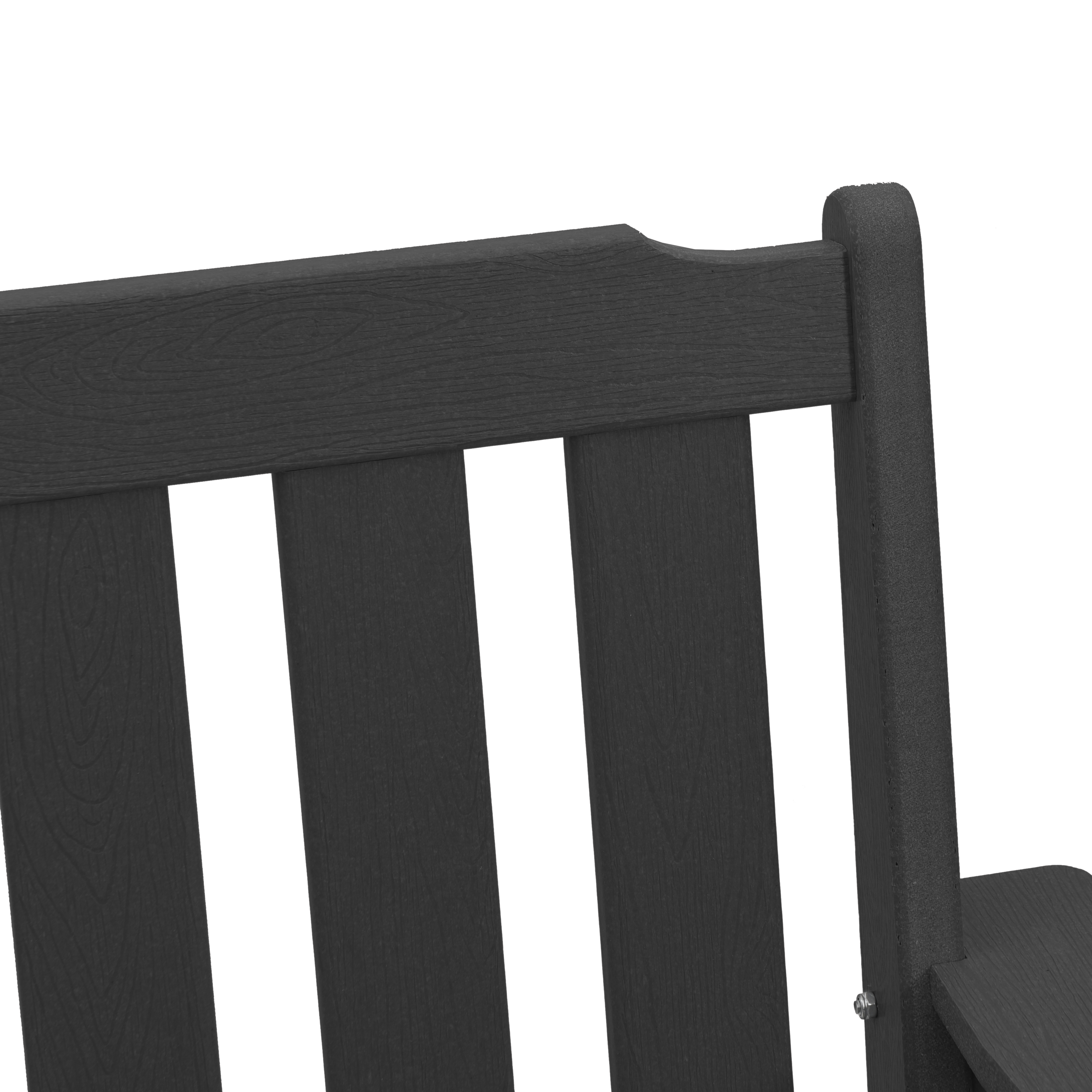 Garden Dining Chairs 4 pcs Black 65,5x55,5x88 cm HDPE - Image 9