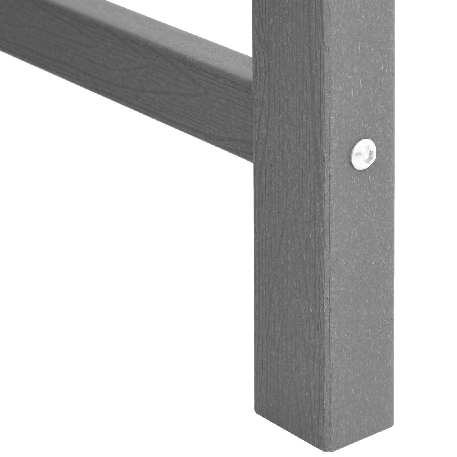 sodo valgomojo kėdės 6 vnt. Šviesiai pilka 65.5x55.5x88 cm HDPE - Image 10