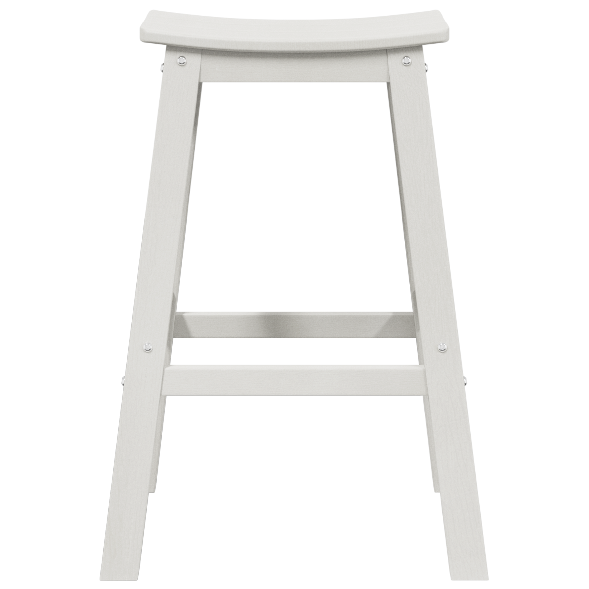 Bar Stools 9 pcs White HDPE - Image 5