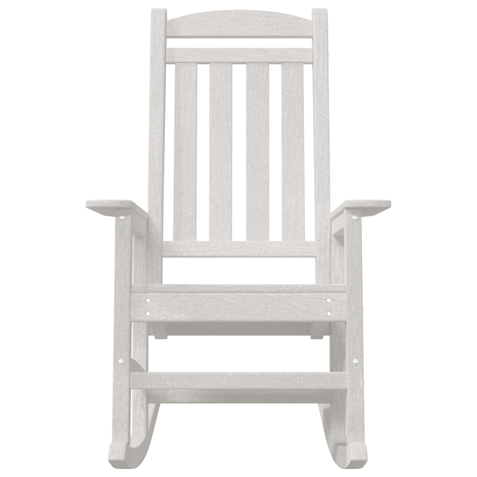 Garden Rocking Chairs 2 pcs White 70x92x107.5 cm HDPE - Image 5