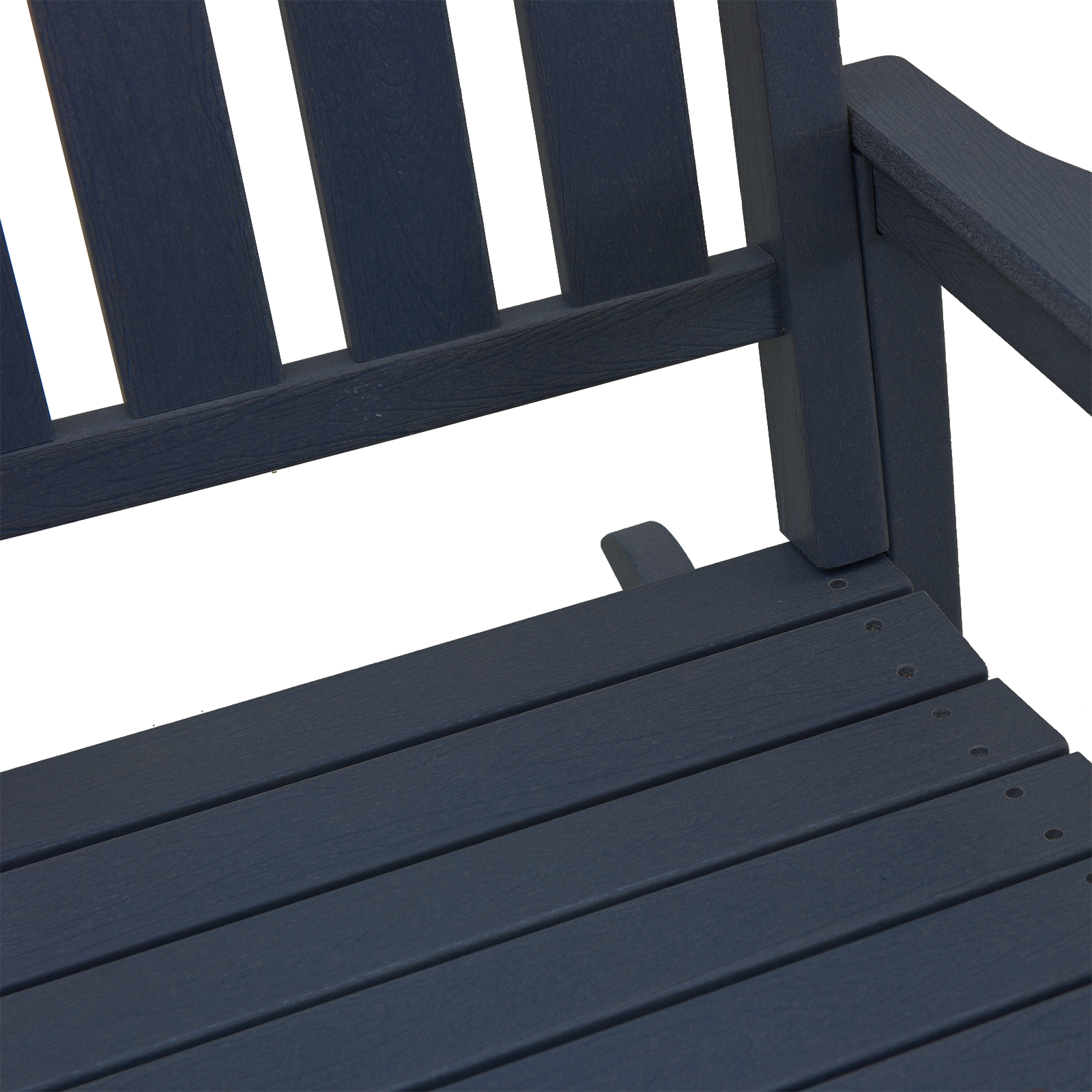 3 Teile Garten Lounge Set Marineblau HDPE - Gartenmöbel - Your Garden Eden