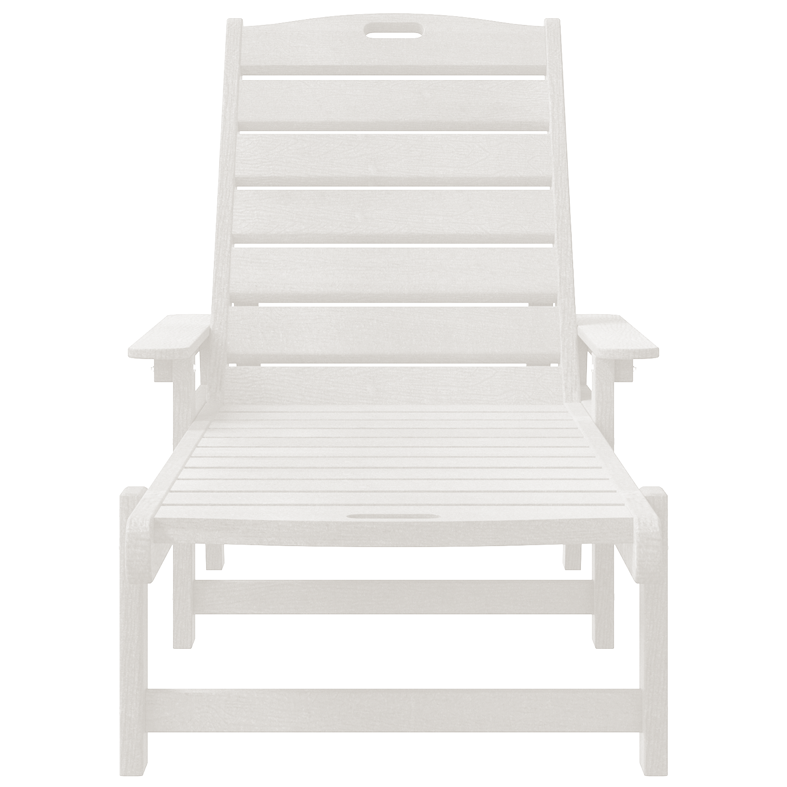Sun Loungers 2 pcs White 162x53x98.5 cm HDPE - Image 4