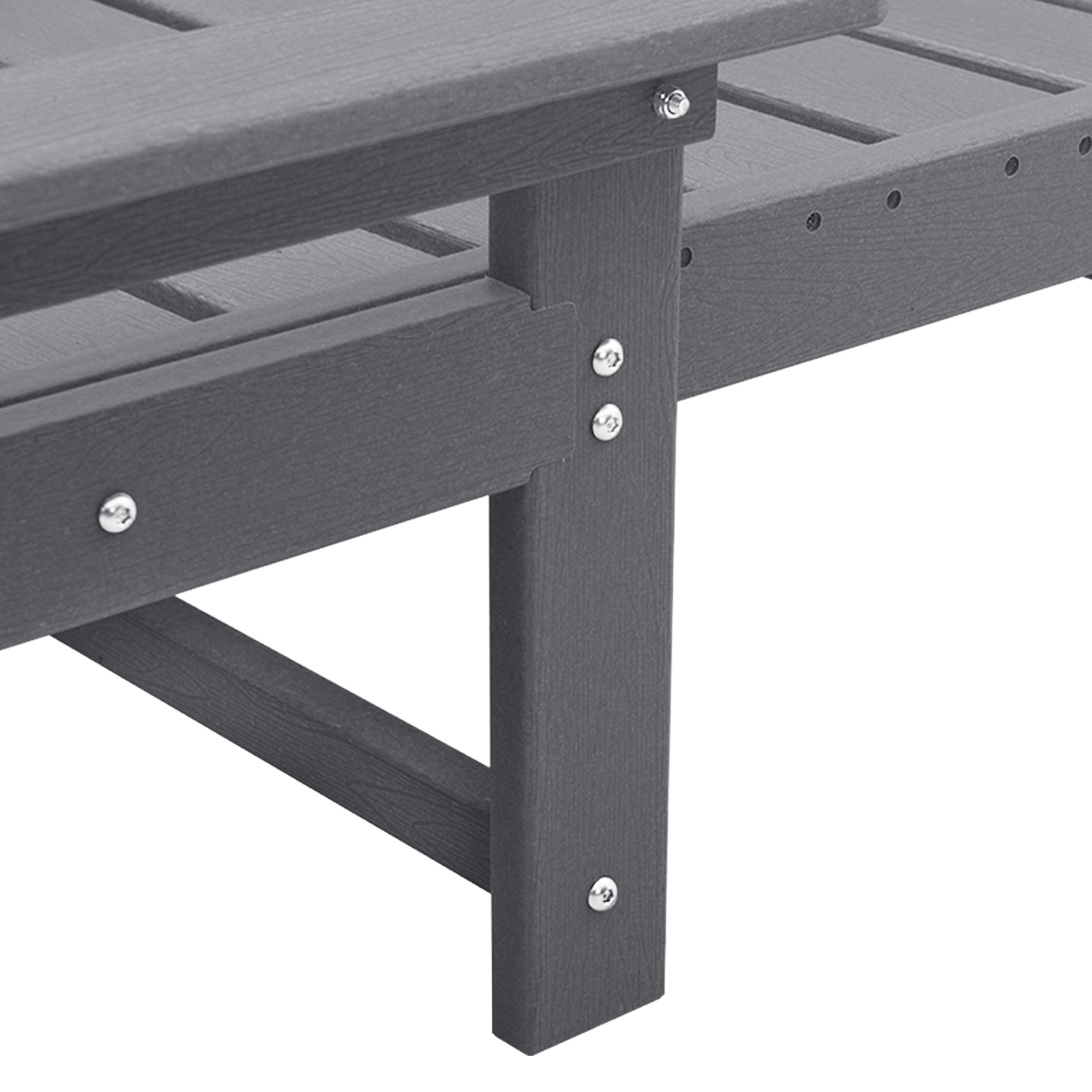 Sun Loungers 2 pcs Light Grey 162x53x98.5 cm HDPE - Image 7