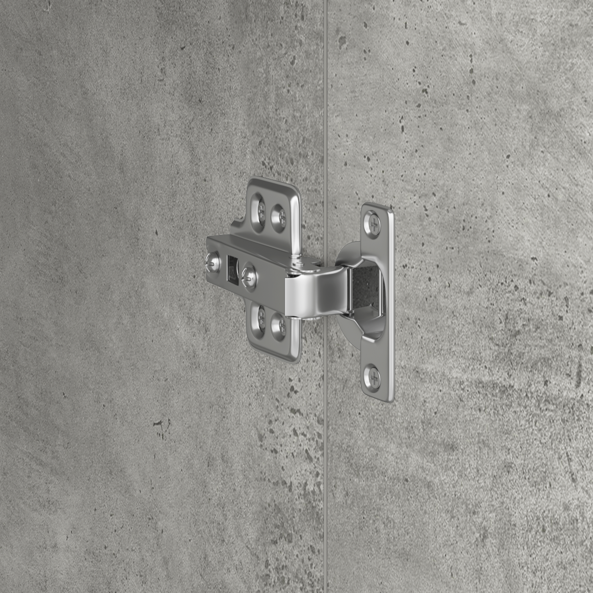 Desk with Storage Concrete Grey Engineered Wood - Image 10