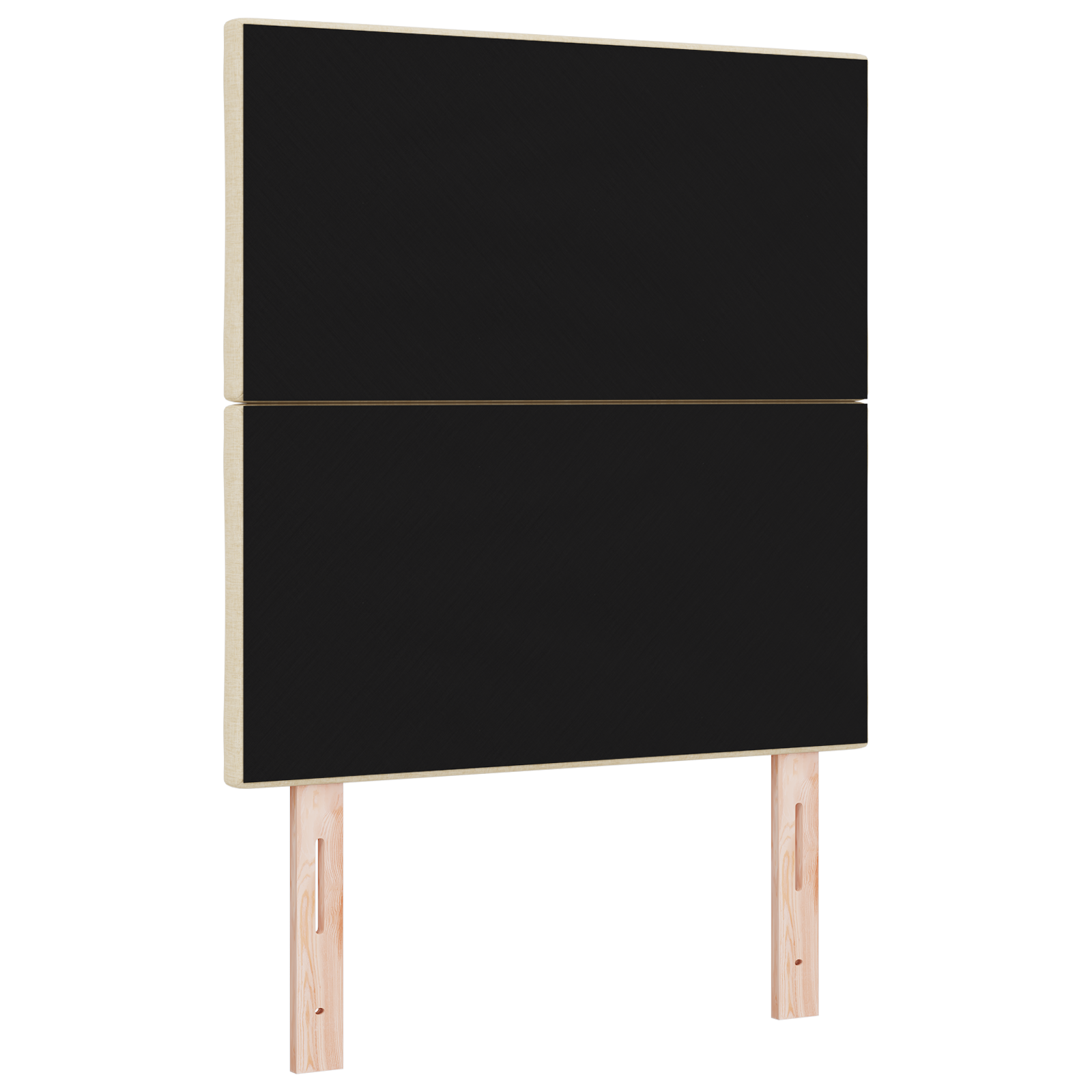 Headboard Diamond Blocks Design Cream 80 cm Fabric - Image 6