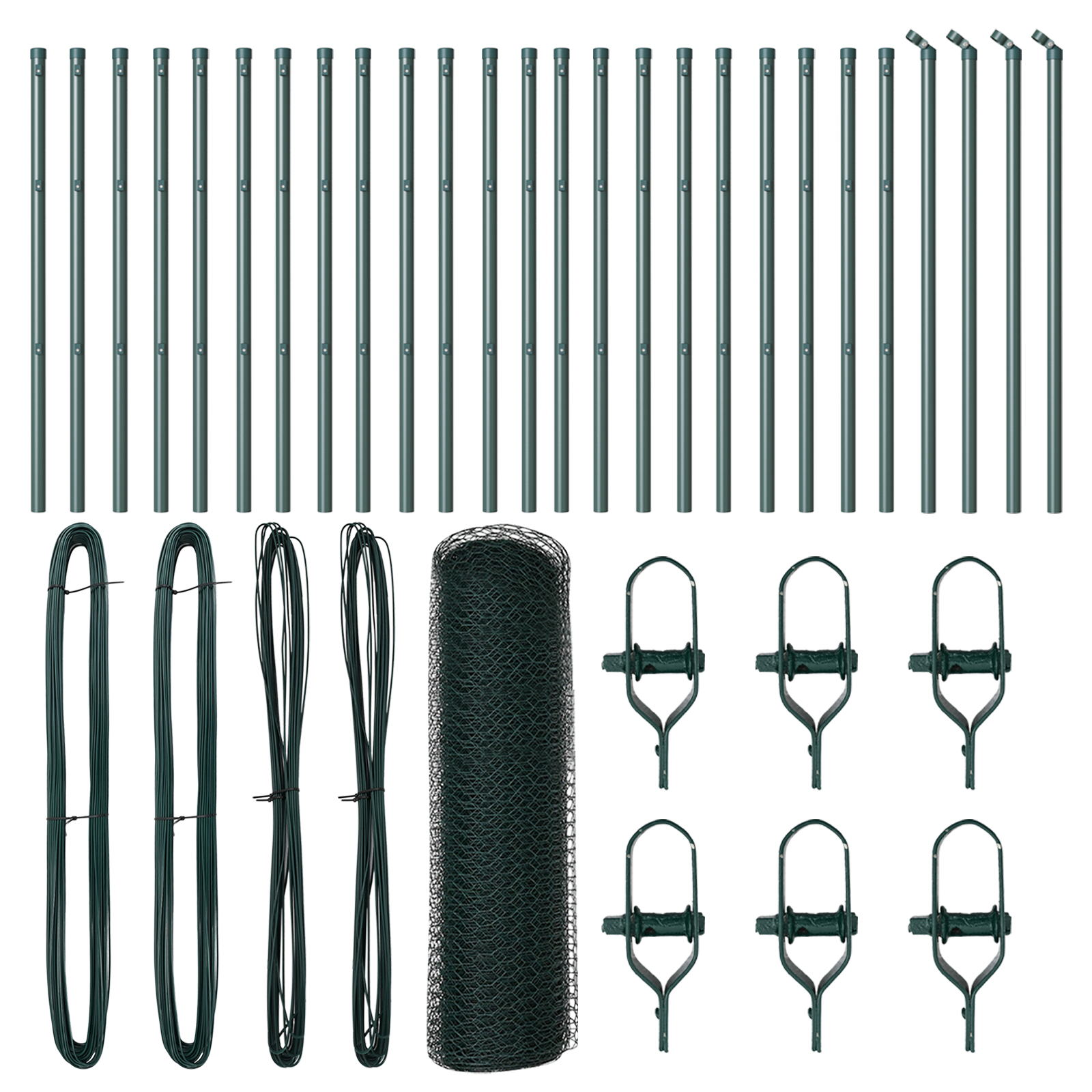 Hexagon Fence Green 0.6x50 m Steel - Image 2