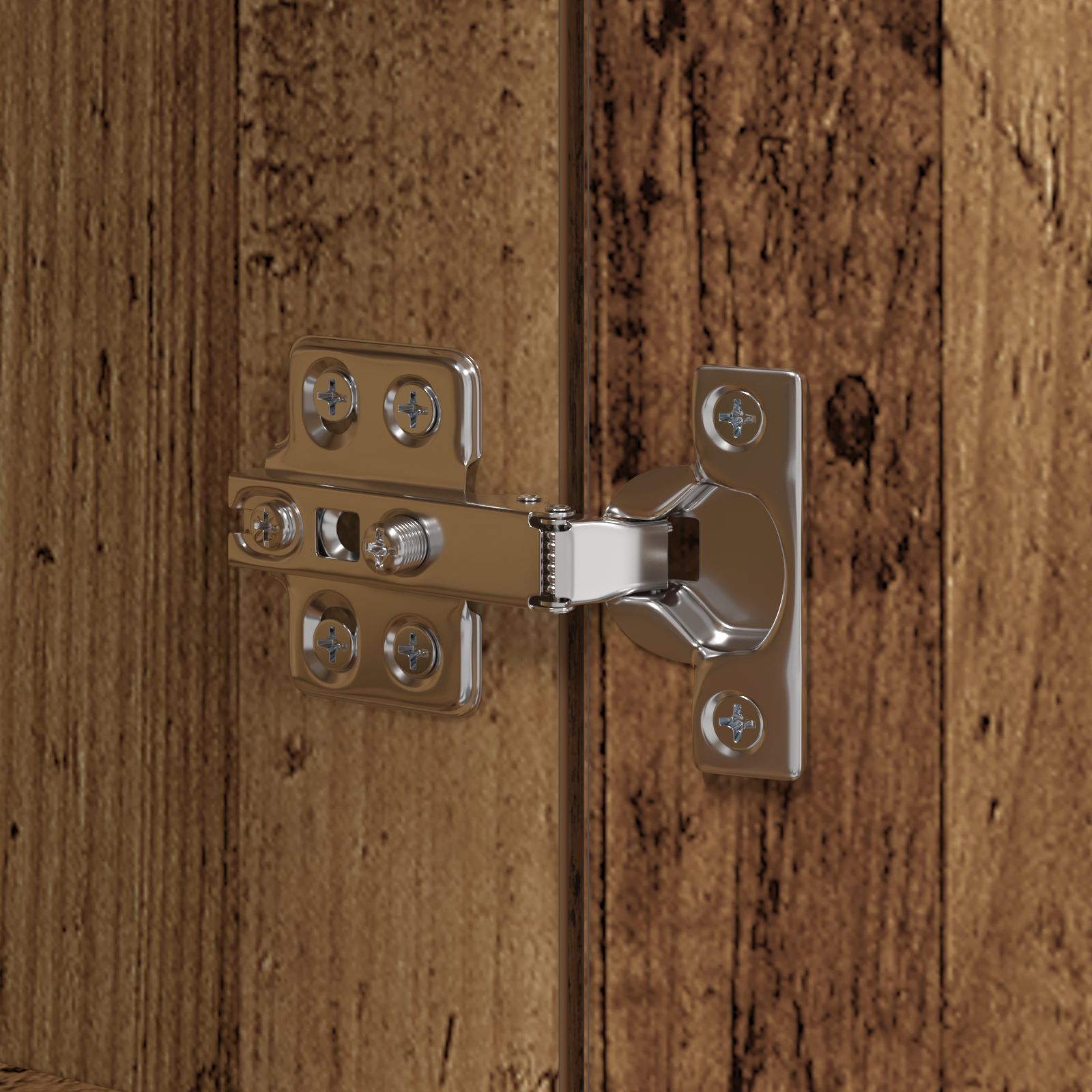 Kitchen Cabinet Old Wood 60x50x180 cm Engineered Wood - Image 11