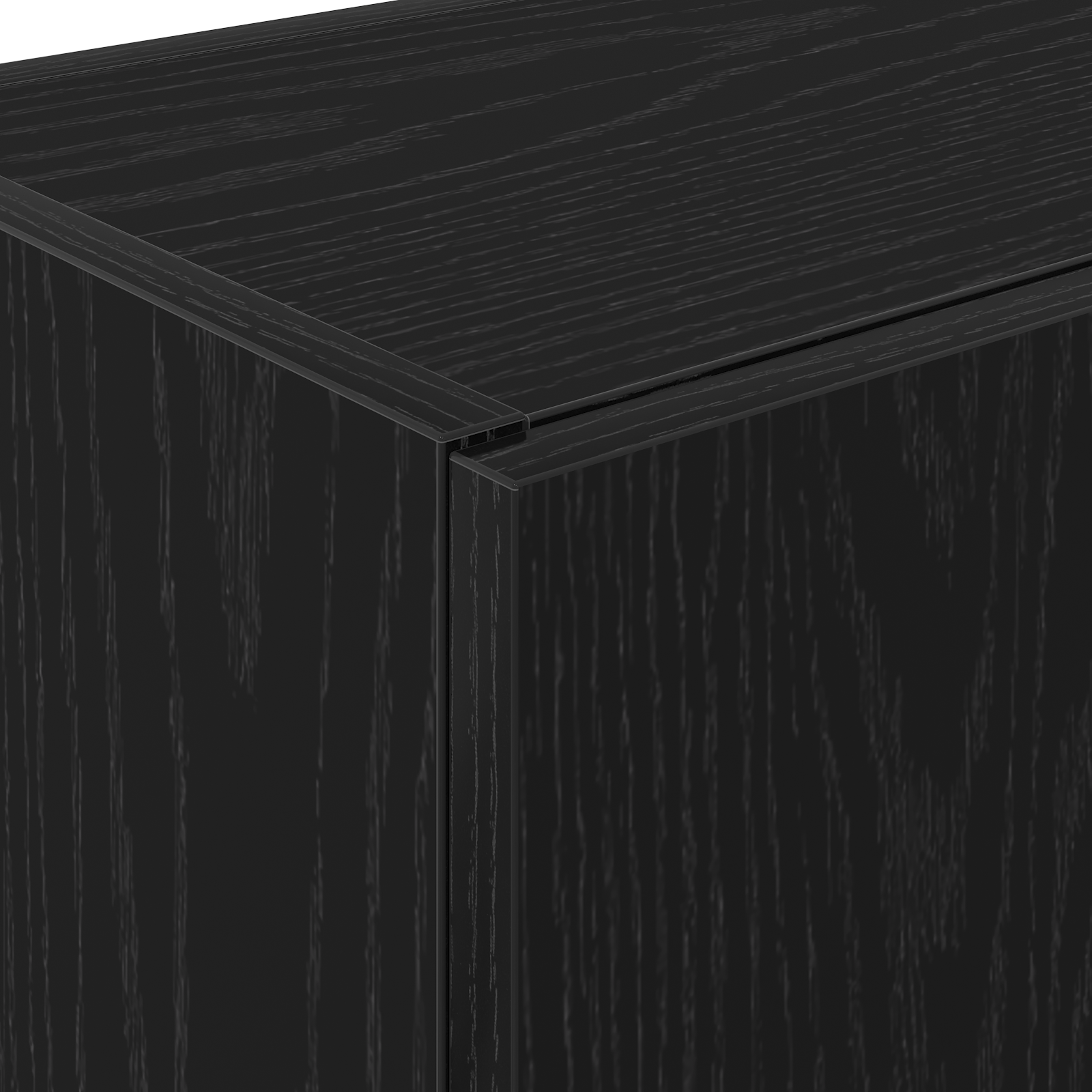 Kitchen Cabinet Black Oak 60x50x180 cm Engineered Wood - Image 10