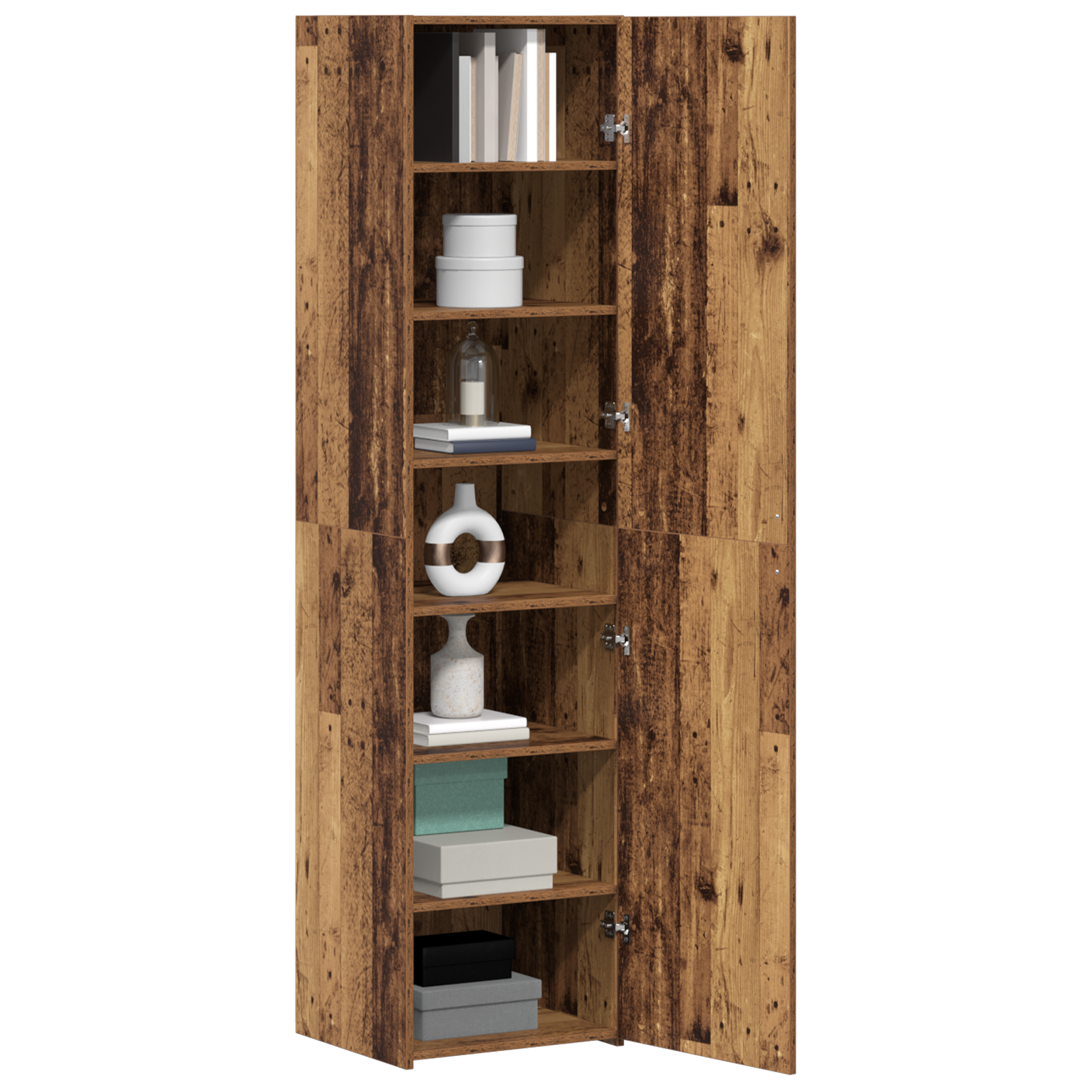 Thumbnail - vidaXL Highboard Altholz 45x42.5x185 cm MDF
