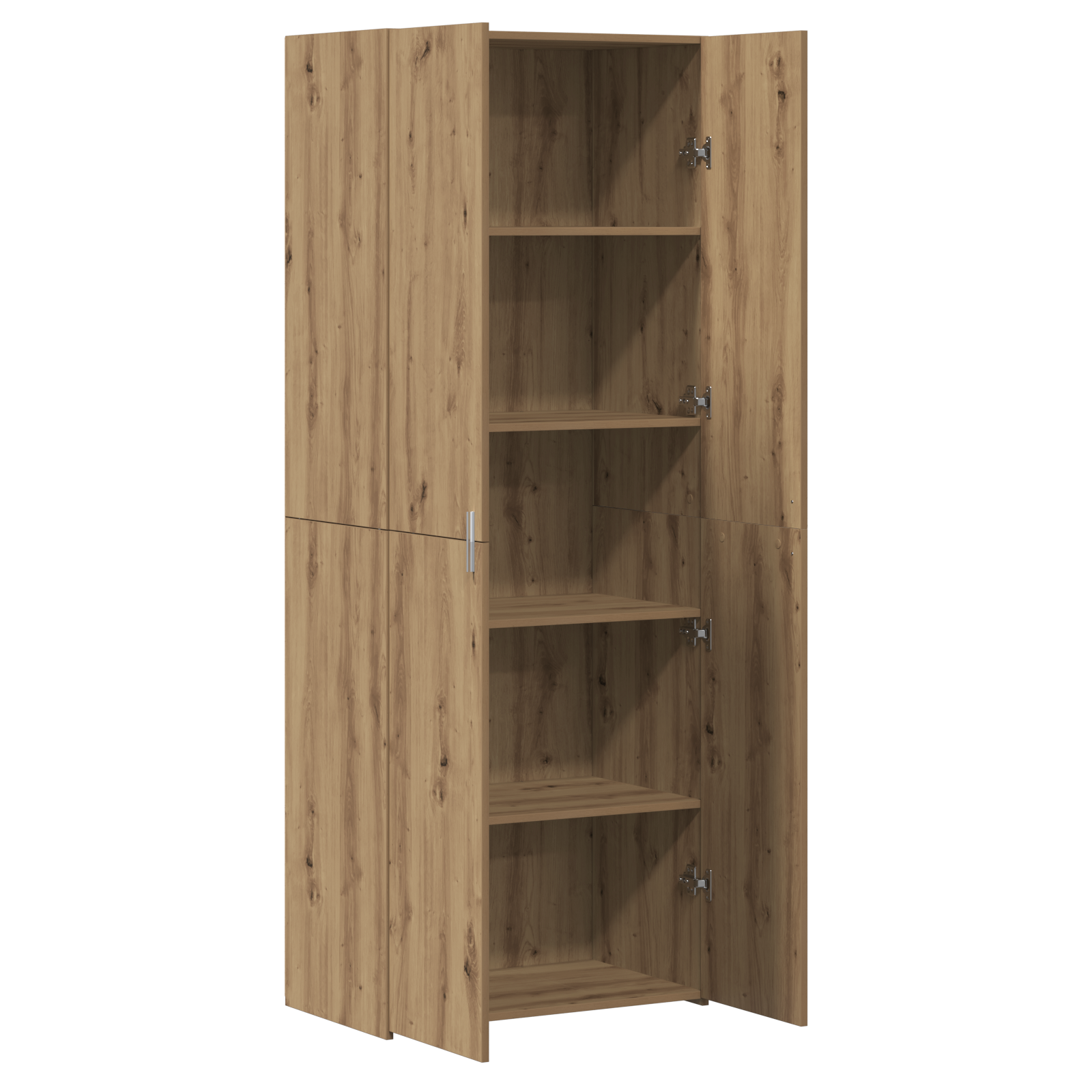 Highboard Artisan Oak 70x42.5x185 cm Engineered Wood - Image 5