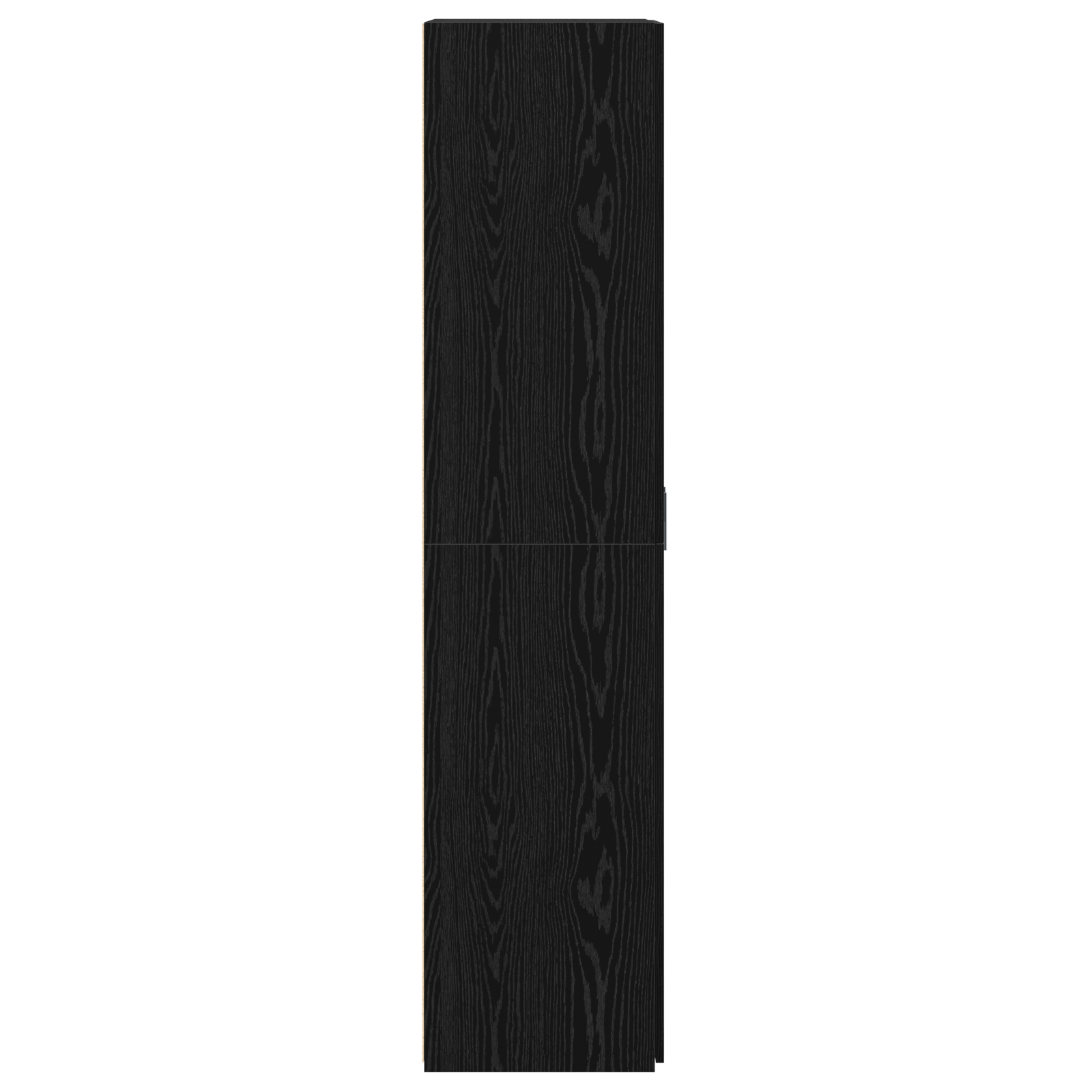 Highboard Black Oak 70x42.5x185 cm Engineered Wood - Image 7