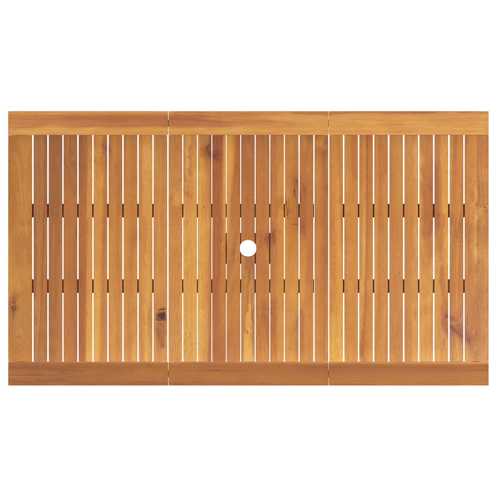 5 Piece Garden Dining Set Solid Wood Acacia - Image 8