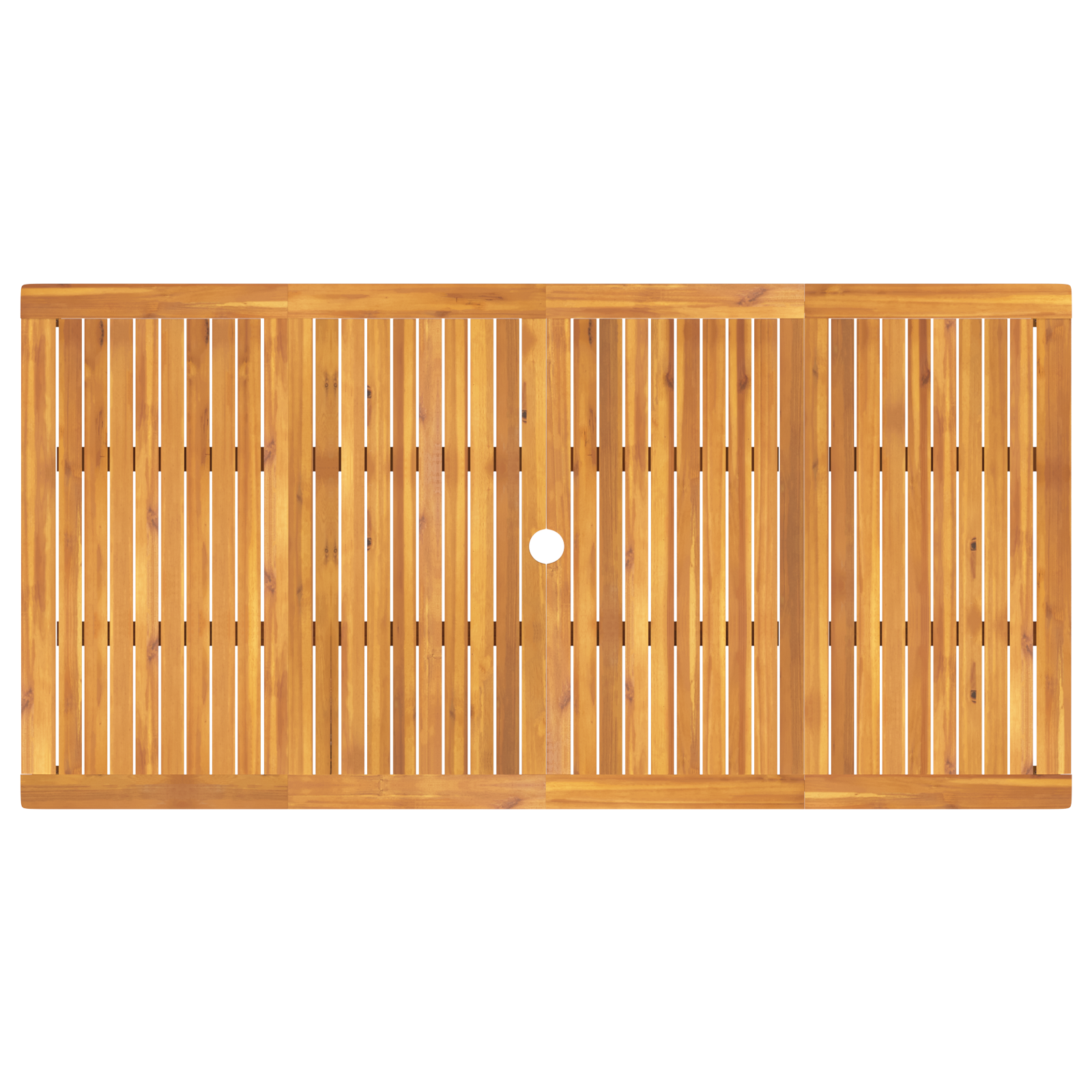 градински столове 2 броя 56x56x90 см от масивна акациева дървесина - Image 8