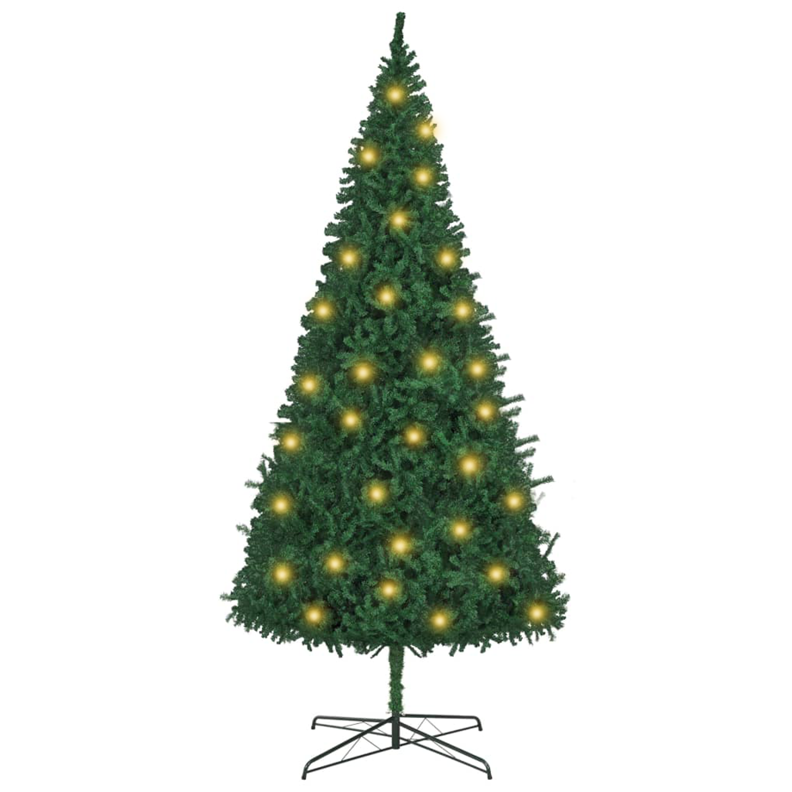 Artificial Pre-lit Christmas Tree 400 cm Green - Image 3