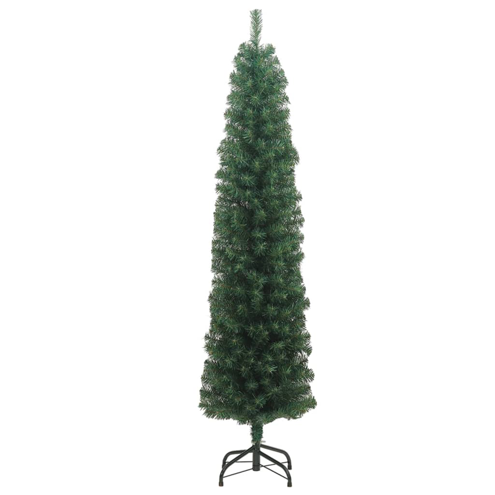 Slim Christmas Tree 300 LEDs & Ball Set Green 210 cm - Image 4