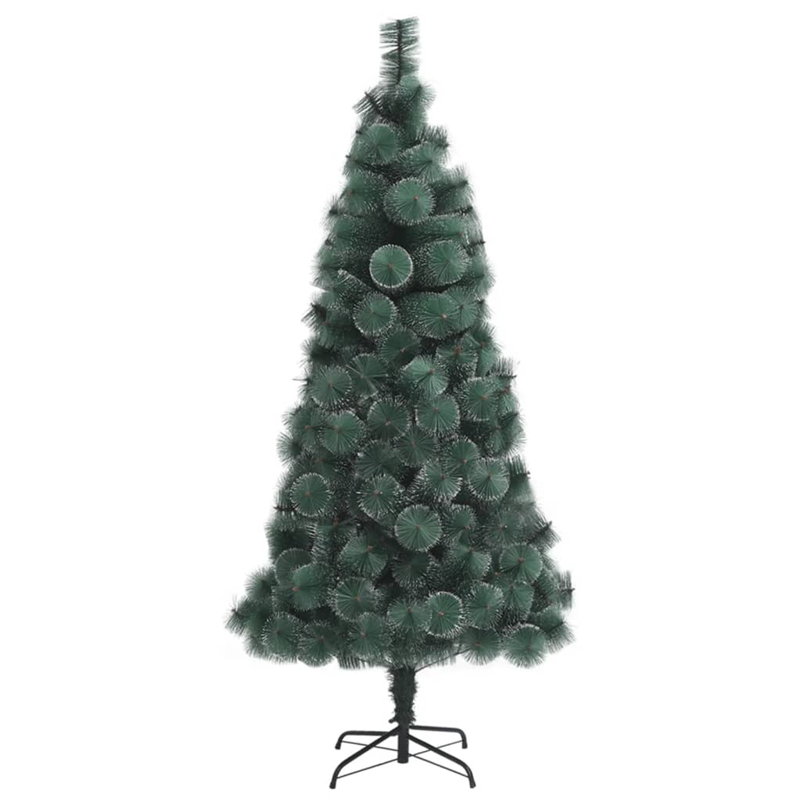 Artificial Christmas Tree 300 LEDs Green 180 cm PET - Image 3