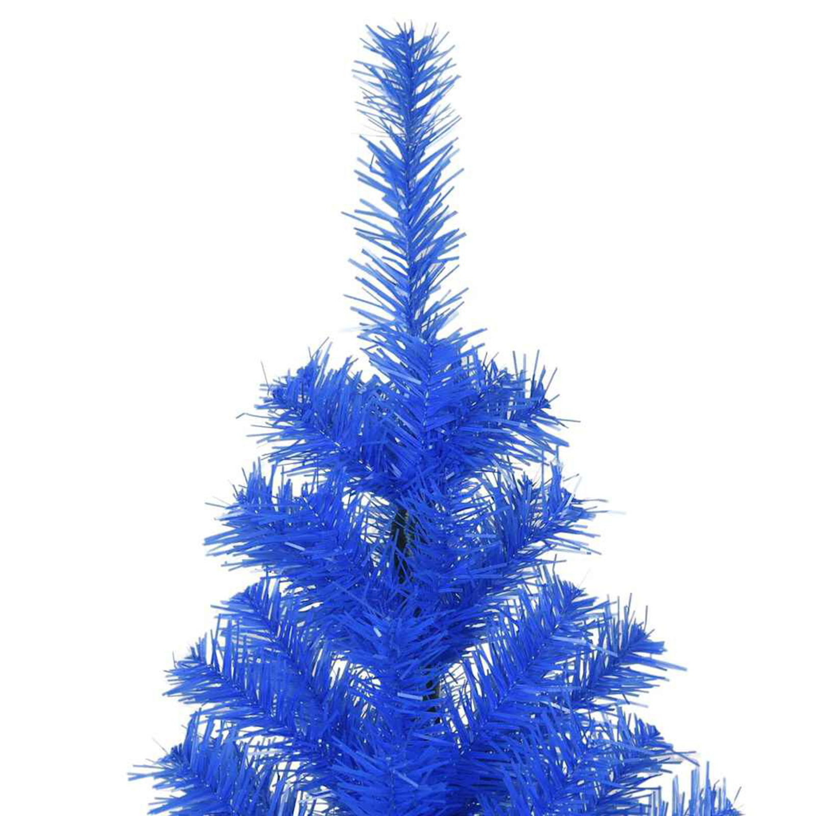 Artificial Christmas Tree with 300 LEDs Blue 180 cm PVC - Image 6