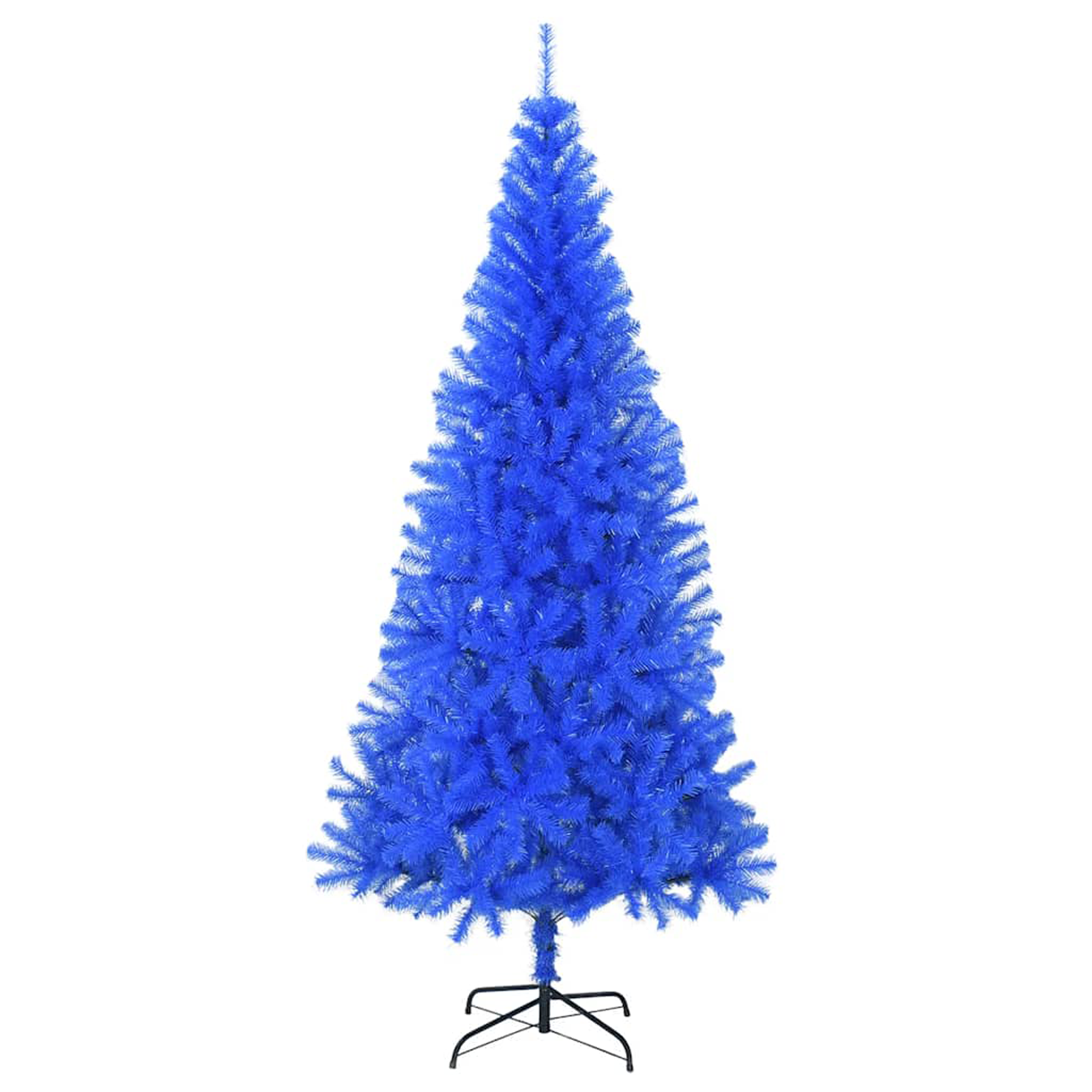 Blue Artificial Christmas Tree LED & Bauble Set 180 cm PVC - Image 4
