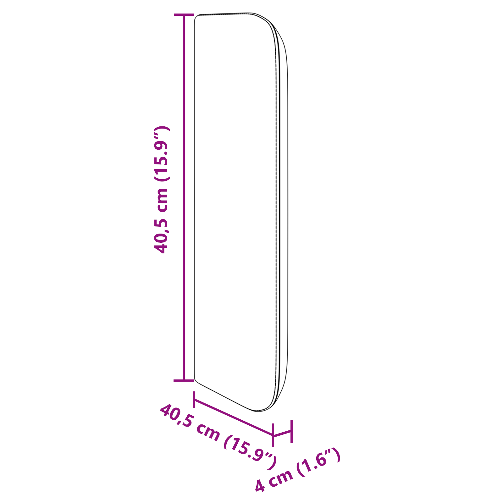 Black Headboard Black Wood and fabric Standard Durable - Image 10