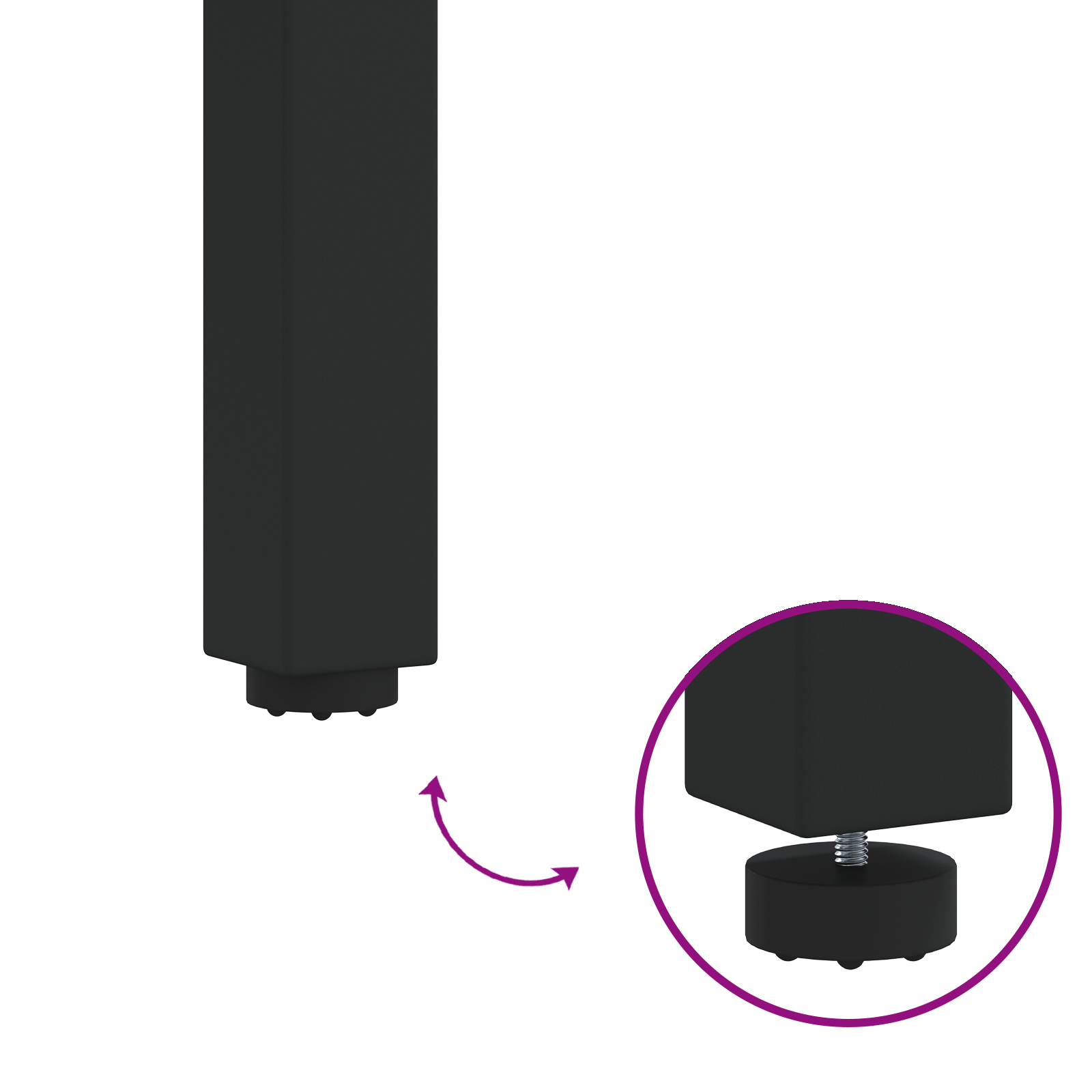 Garden Side Table 45x45x38 cm Solid Acacia Wood - Image 10