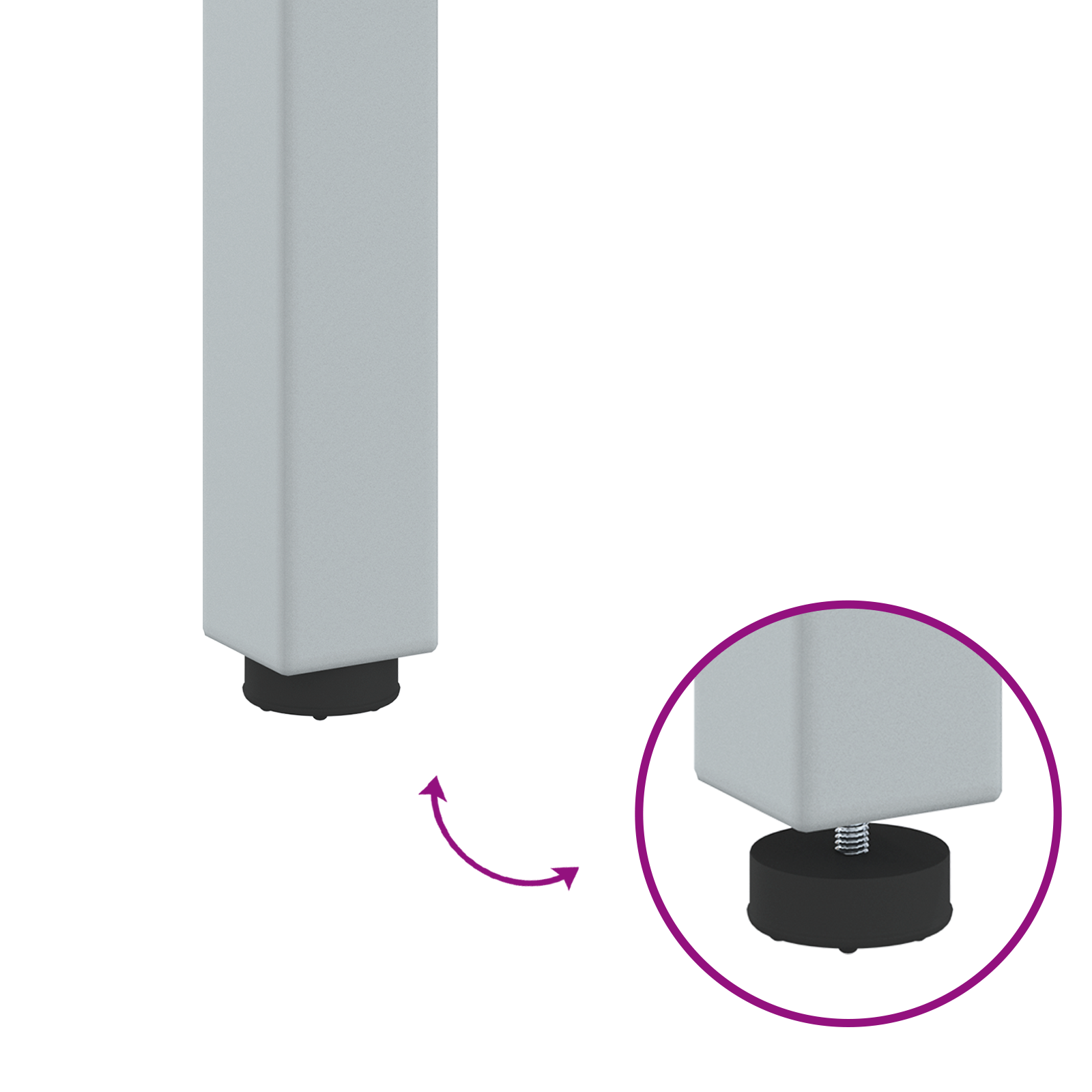 Garden Side Table 45x45x38 cm Solid Acacia Wood - Image 10